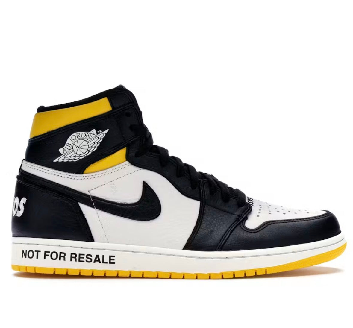 AIR JORDAN 1 HIGH “NOT FOR RESALE VARSITY MAIZE”
