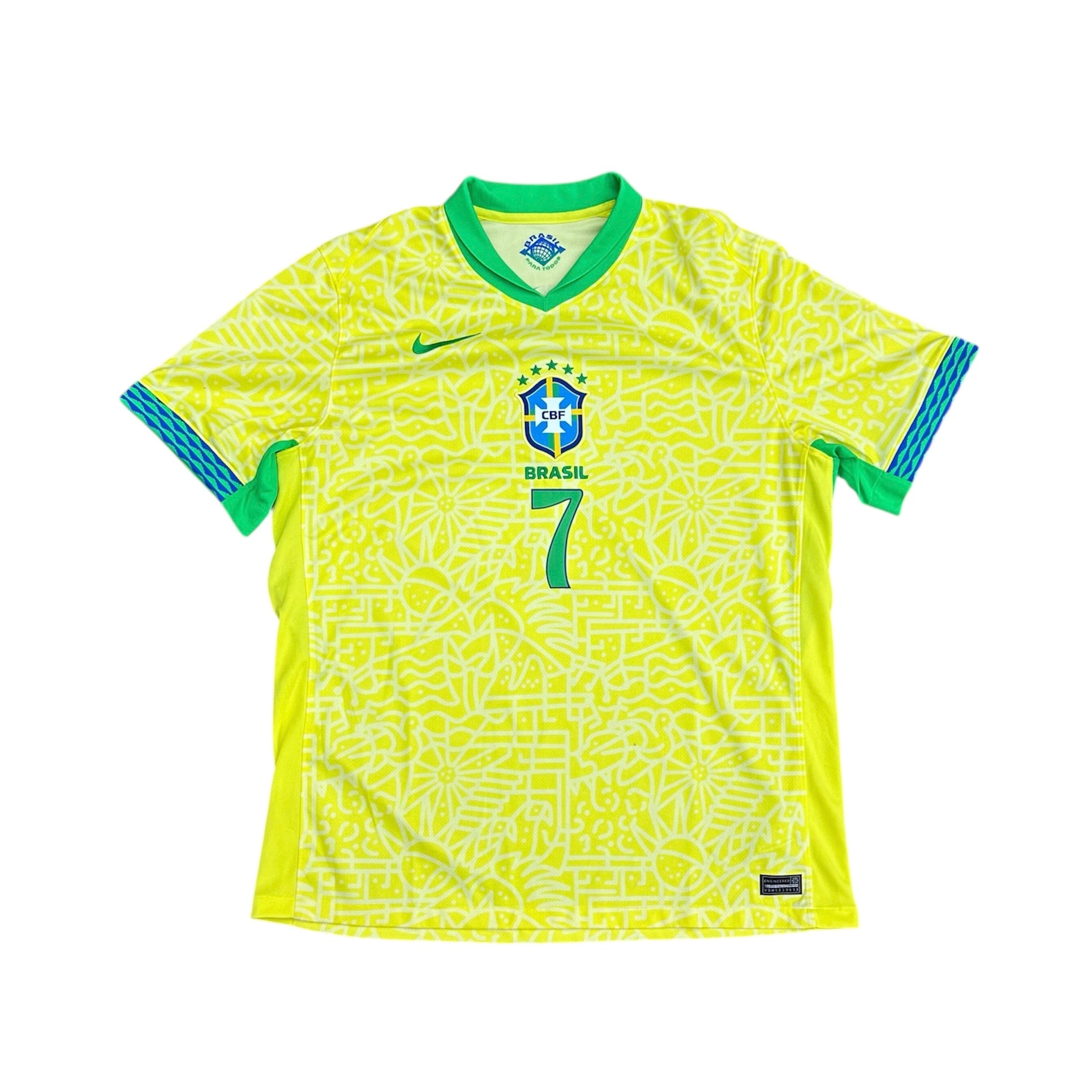 NIKE BRAZIL VINI JR HOME KIT