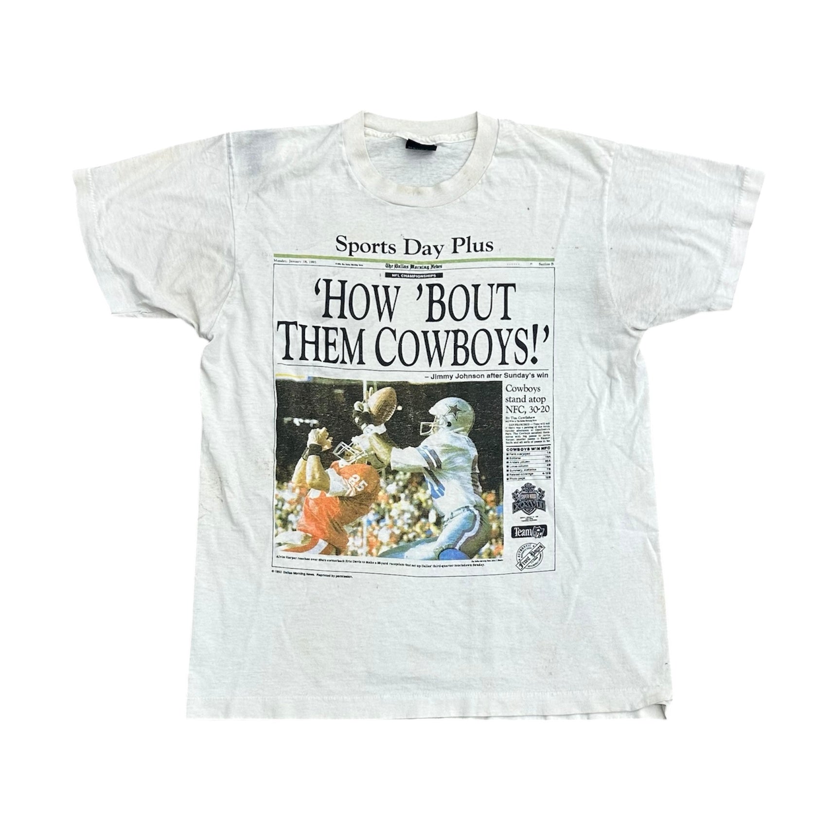 1993 “HOW BOUT THEM COWBOYS” TEE (LR)