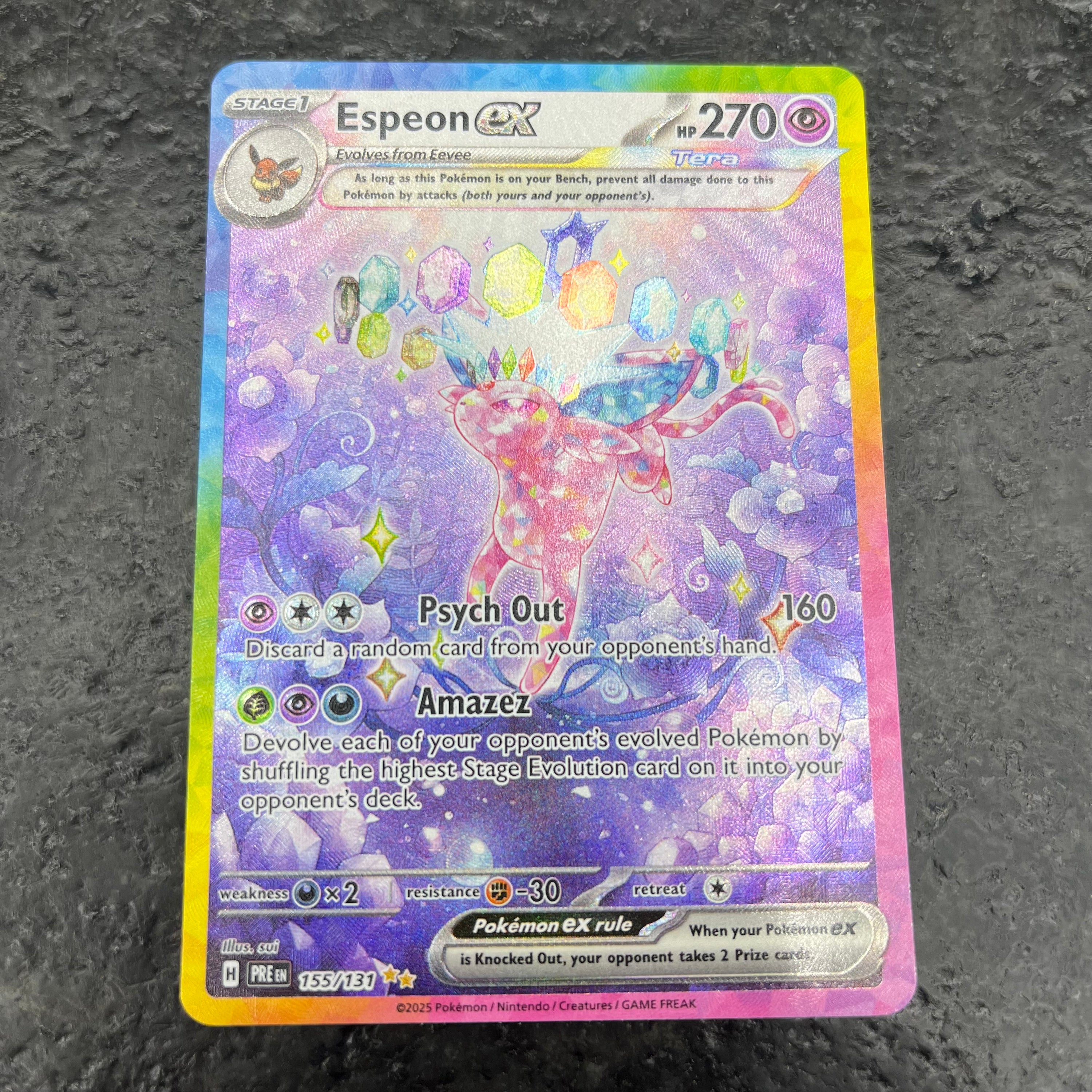 ESPEON EX ILLUSTRATION RARE 155/131 (NM)