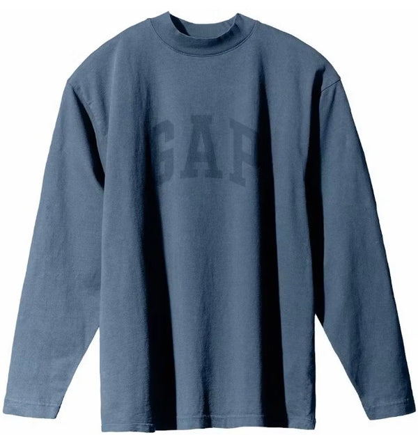 YEEZY GAP DOVE LONGSLEEVE TEE “DARK BLUE”