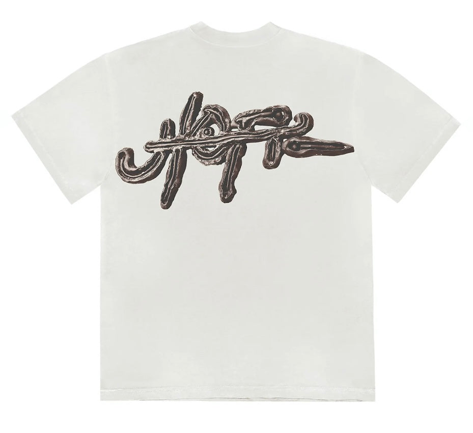 TRAVIS SCOTT UTOPIA C4 TEE - WHITE