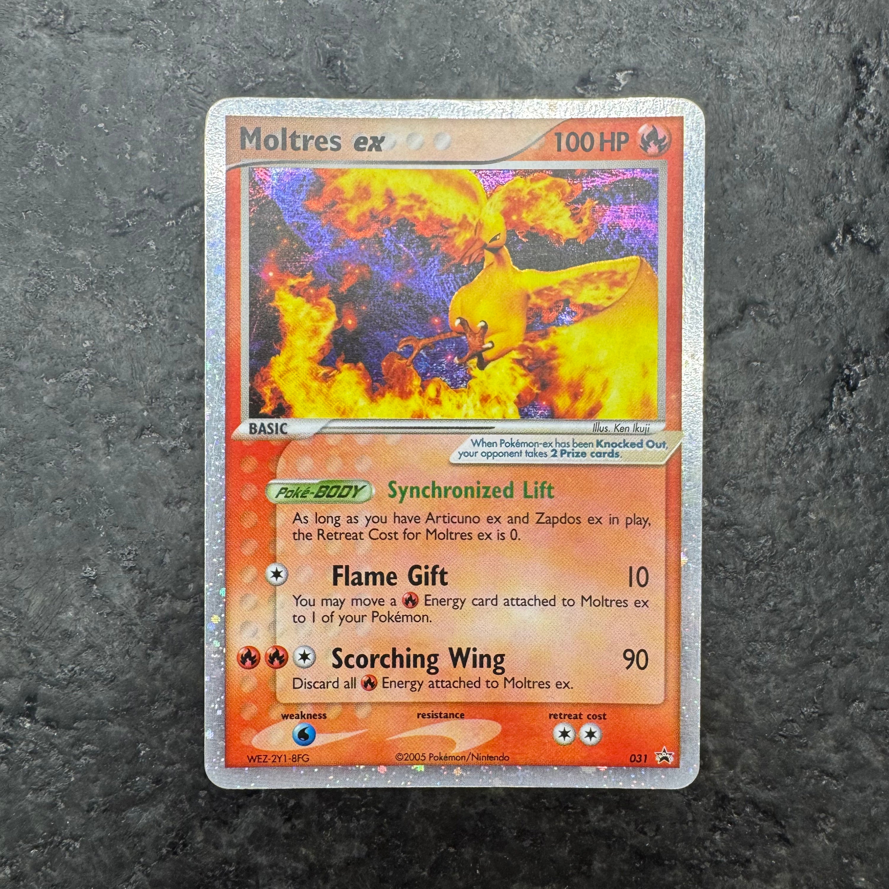 MOLTRES EX BLACK STAR PROMO 031 (LP)