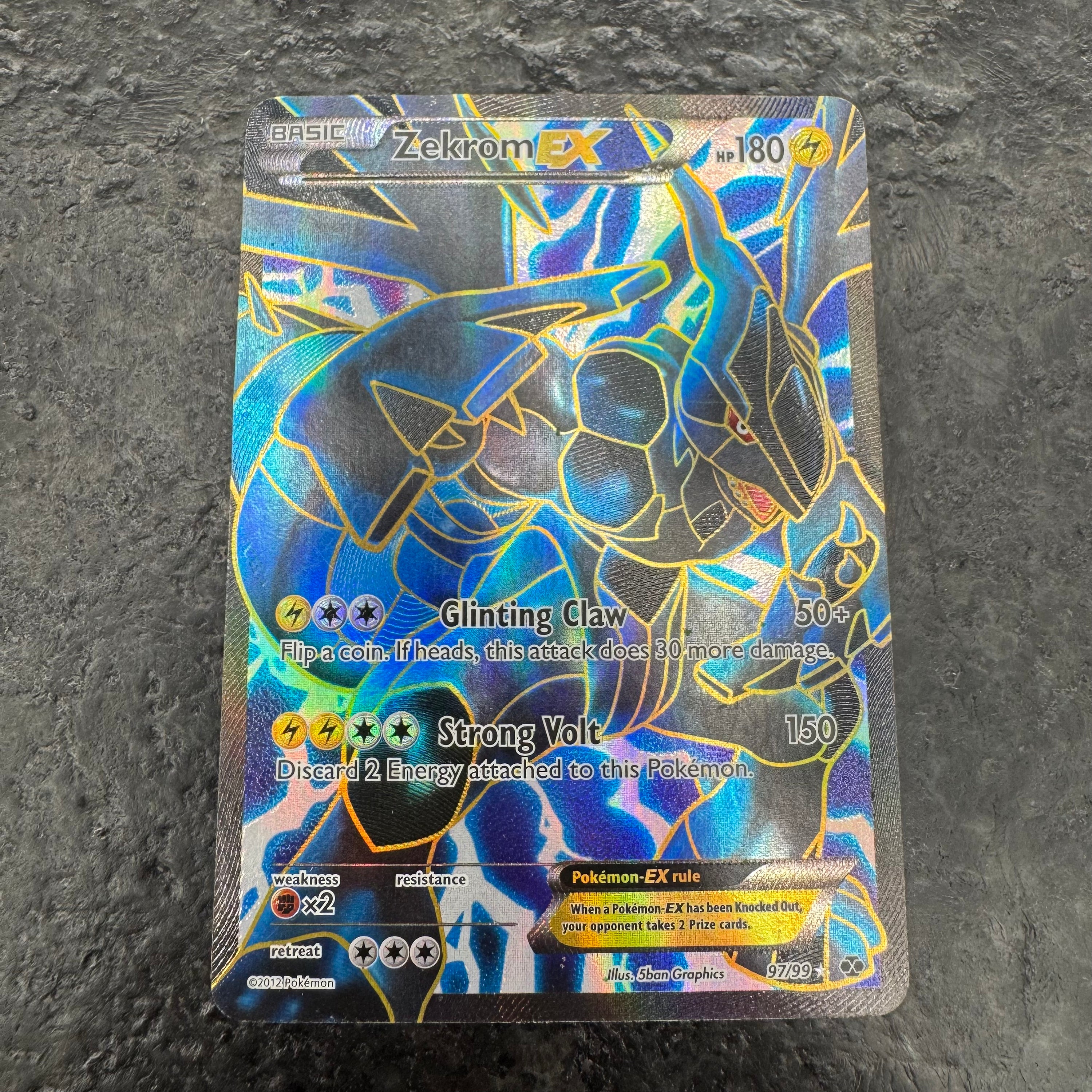 ZEKROM EX FULL ART 97/99 (LP)