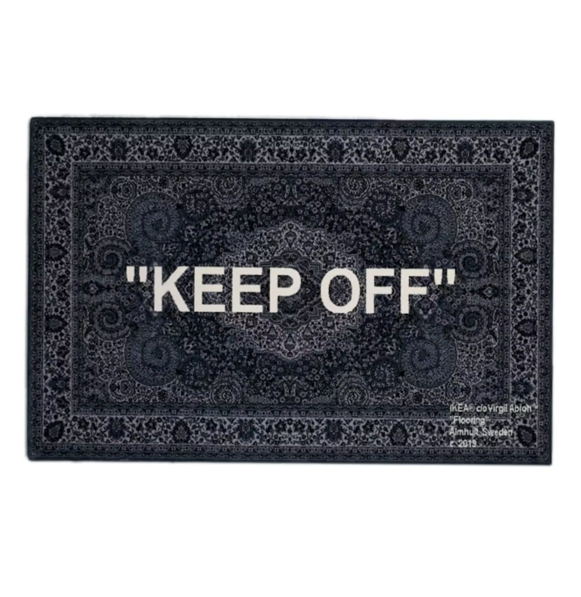 VIRGIL ABLOH X IKEA “KEEP OFF” RUG