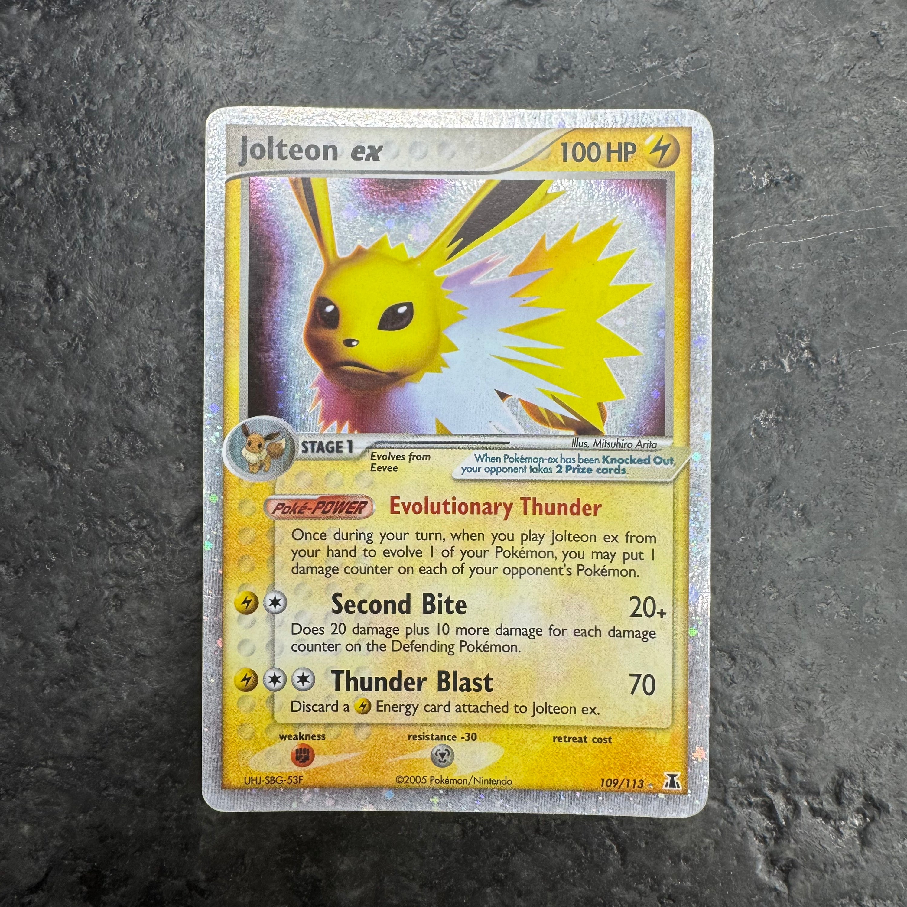 JOLTEON EX DELTA SPECIES 109/113 (LP-MP)