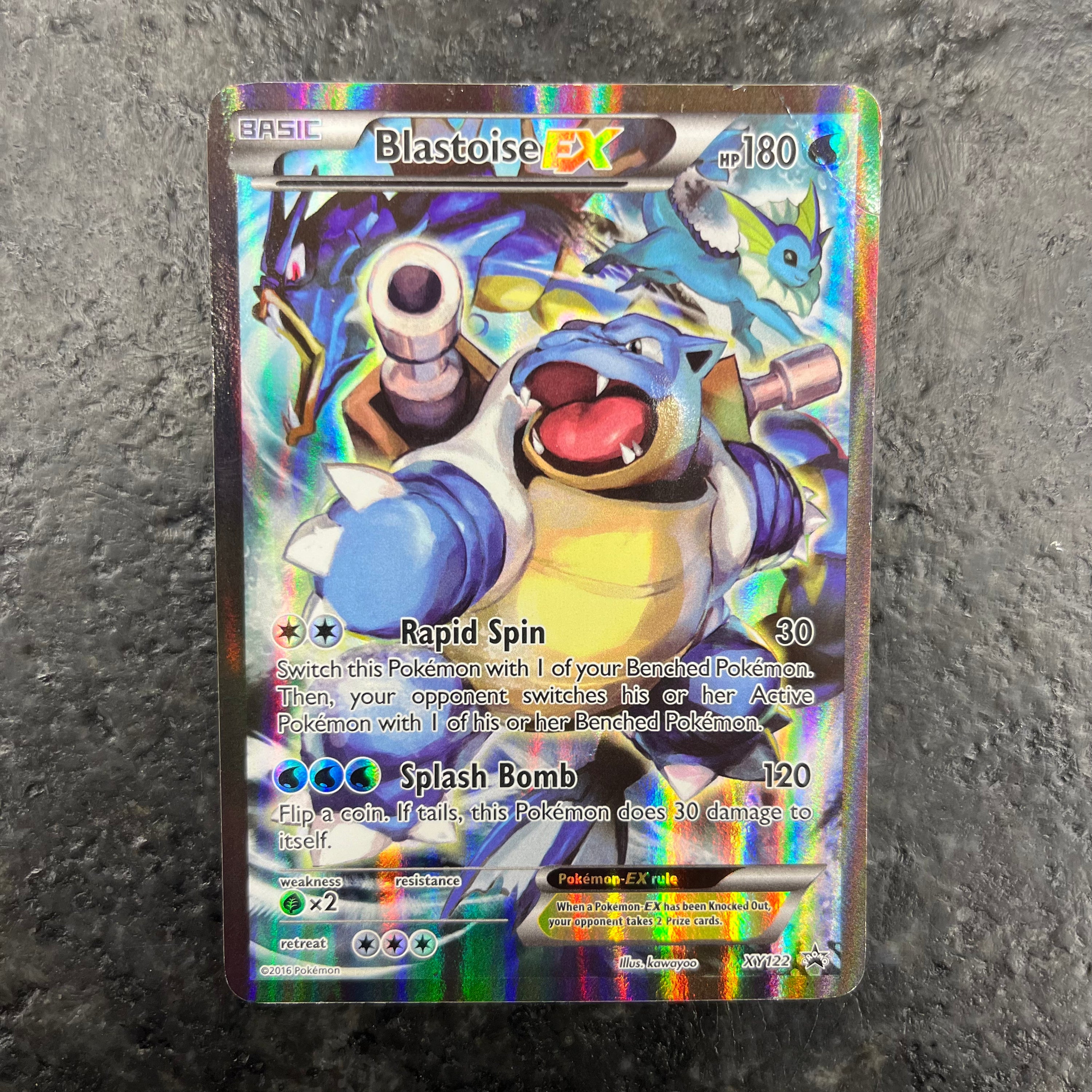BLASTOISE EX XY122 PROMO (LP-MP)
