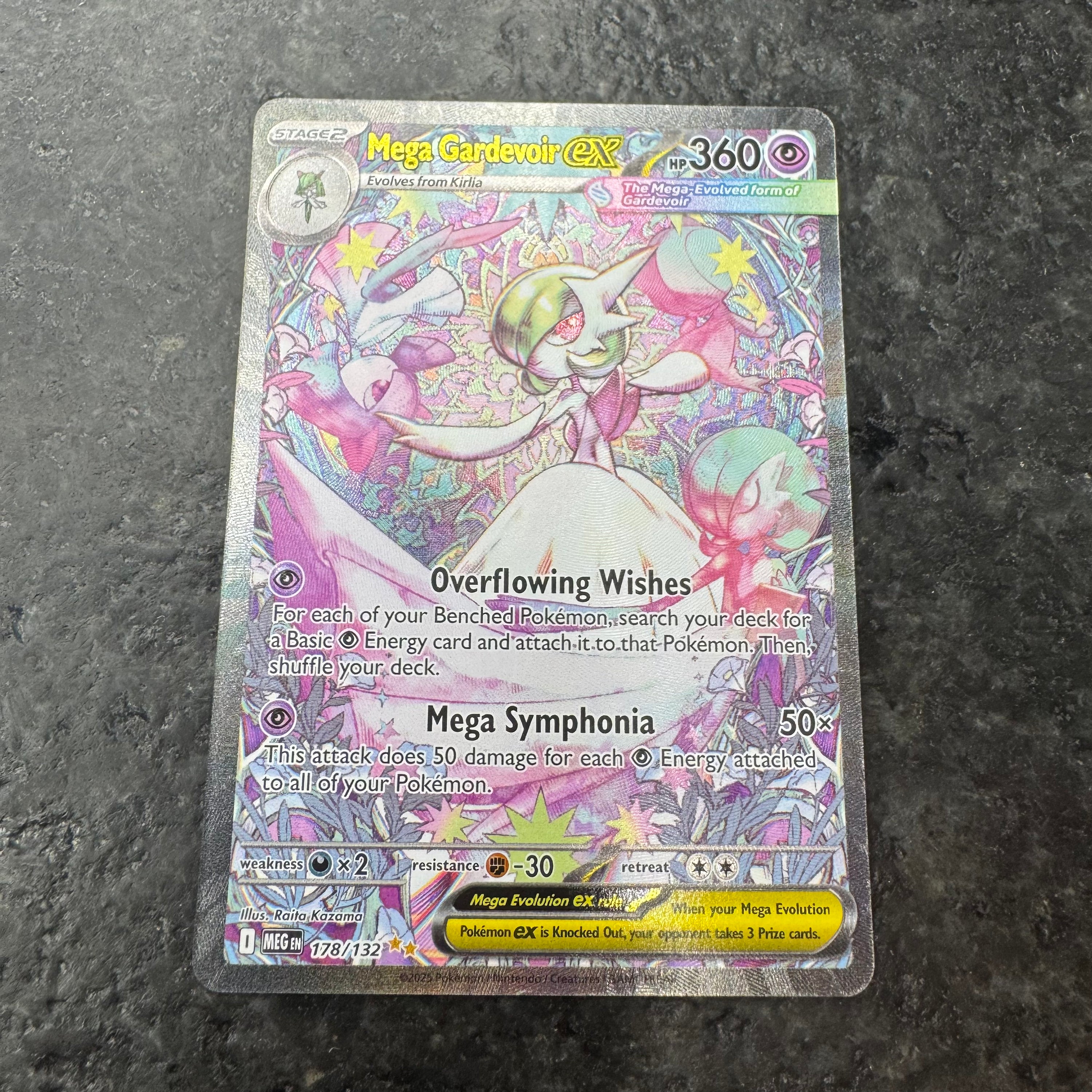 MEGA GARDEVOIR EX SIR 178/132 (NM)