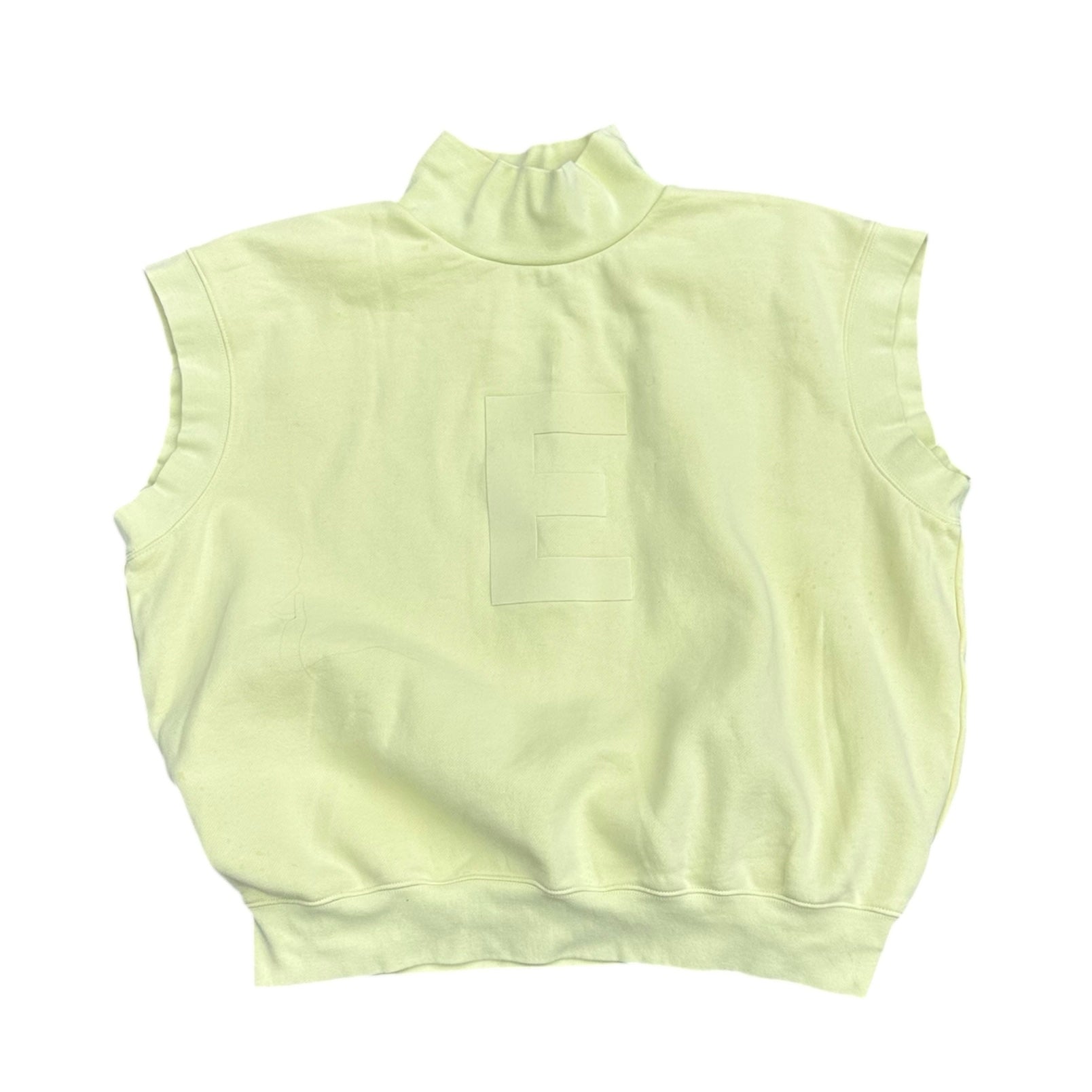 FEAR OF GOD ESSENTAILS SLEEVELESS VEST - YELLOW
