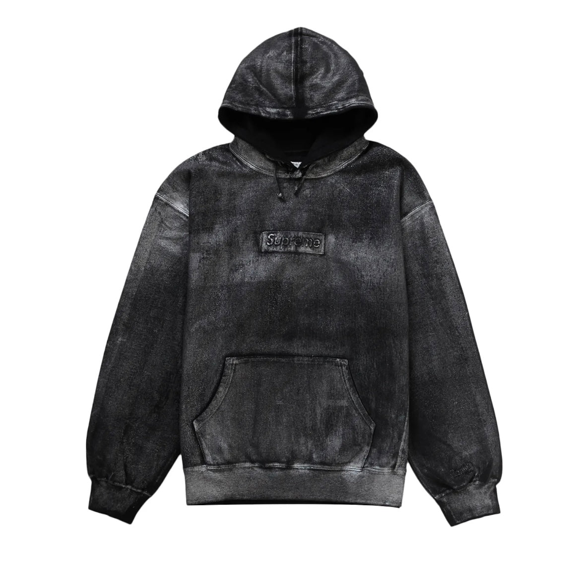 SUPREME X MAISON MARGIELA FOIL BOX LOGO HOODIE - BLACK