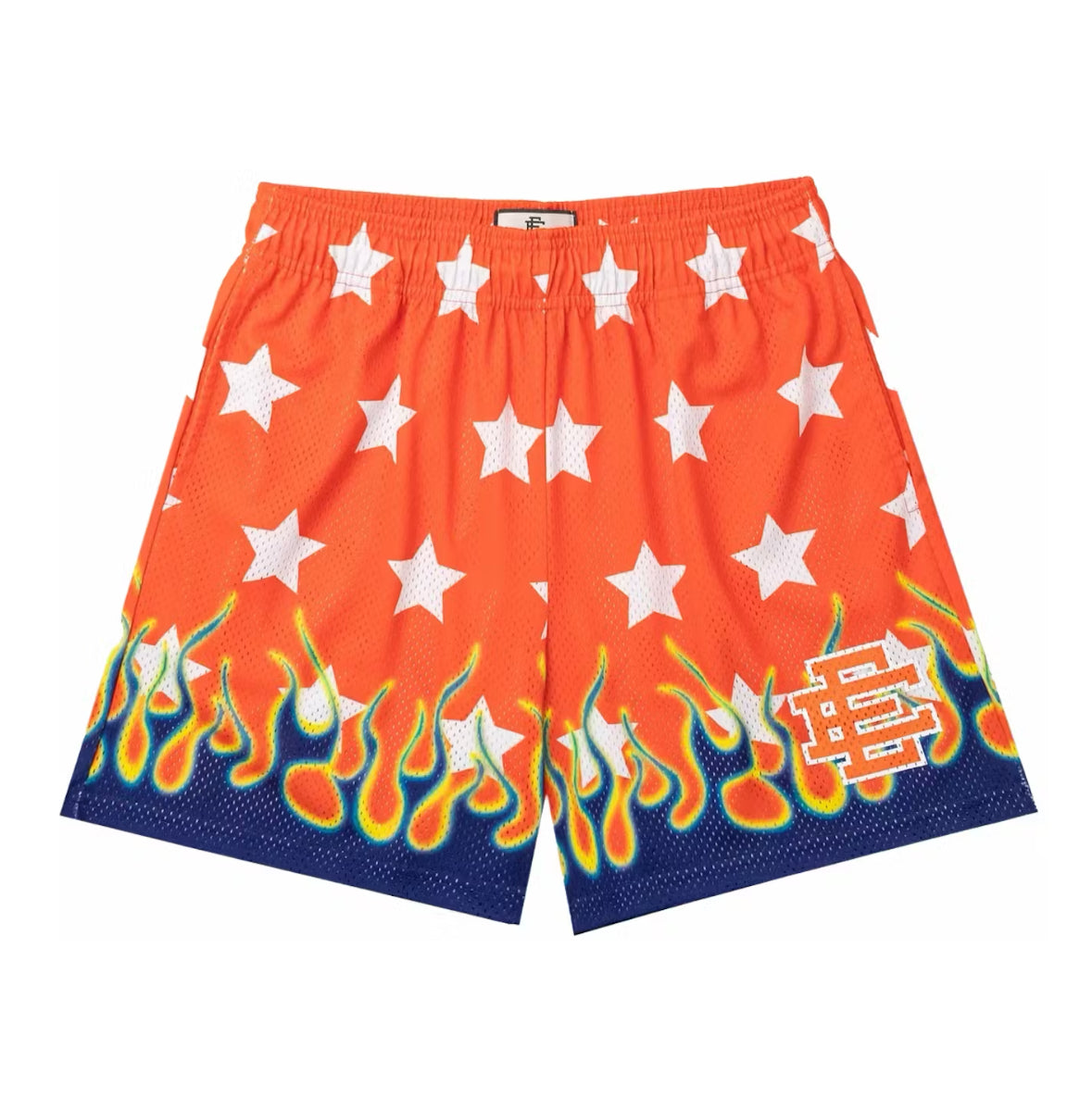 ERIC EMANUEL EE BASIC CORE SHORTS ORANGE FLAME