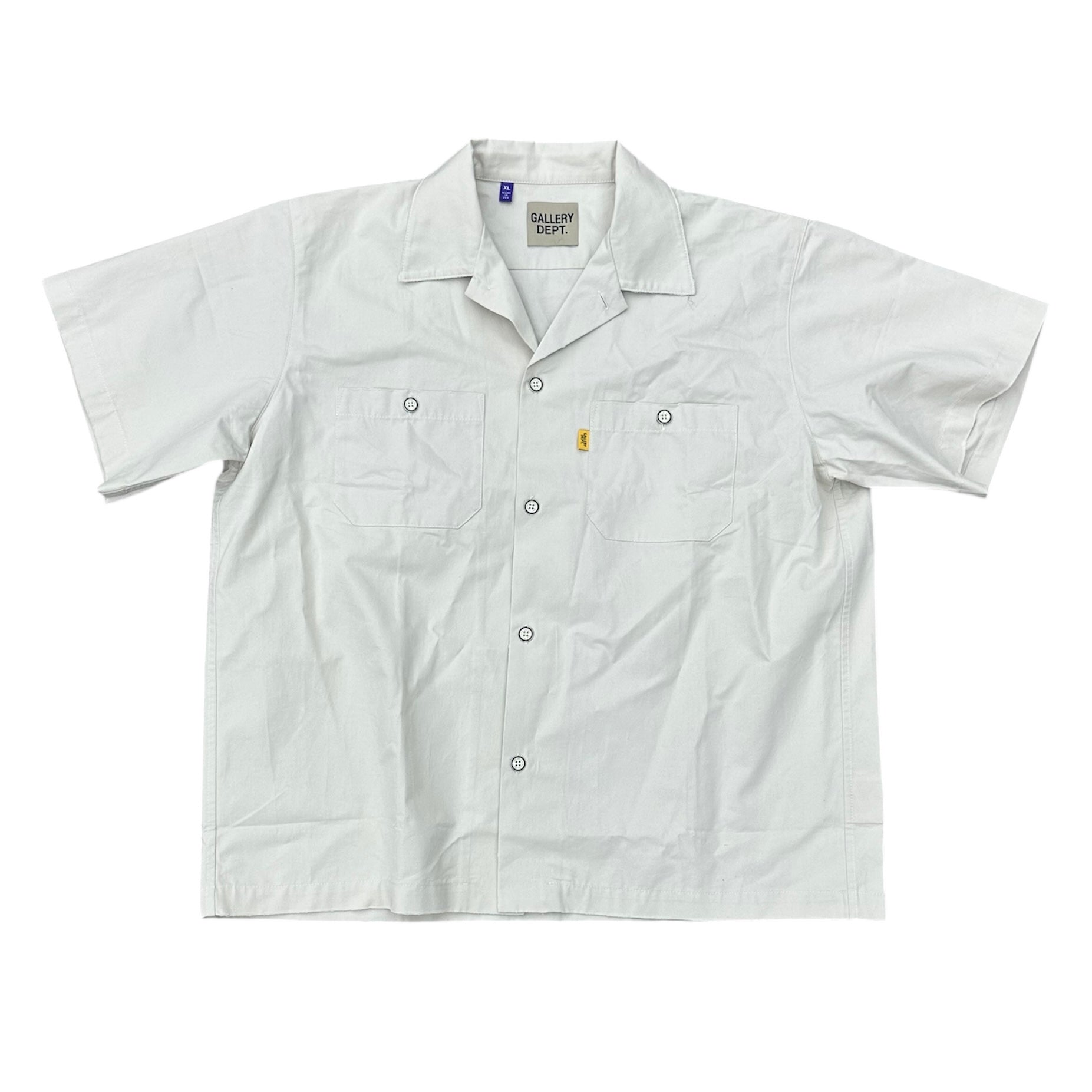 GALLERY DEPT BUTTON UP TEE SHIRT