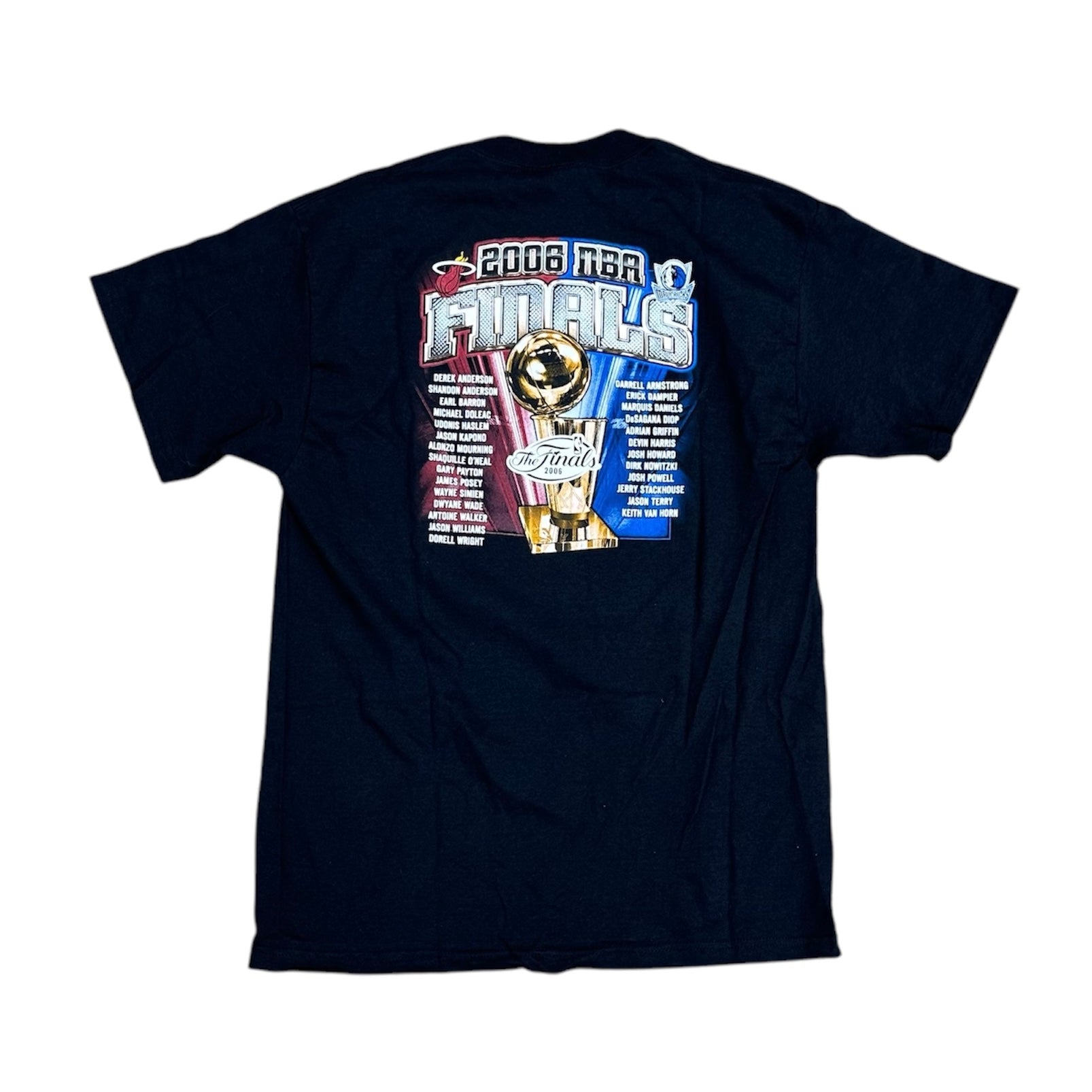 2006 NBA FINALS MAVS VS HEAT TEE (LR)