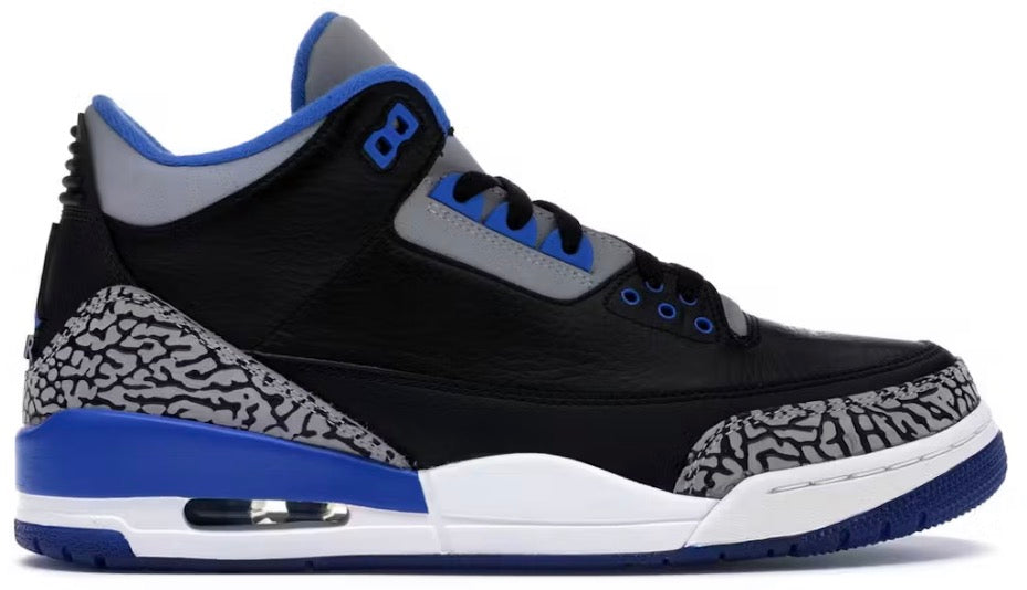 AIR JORDAN 3 RETRO “SPORT BLUE”