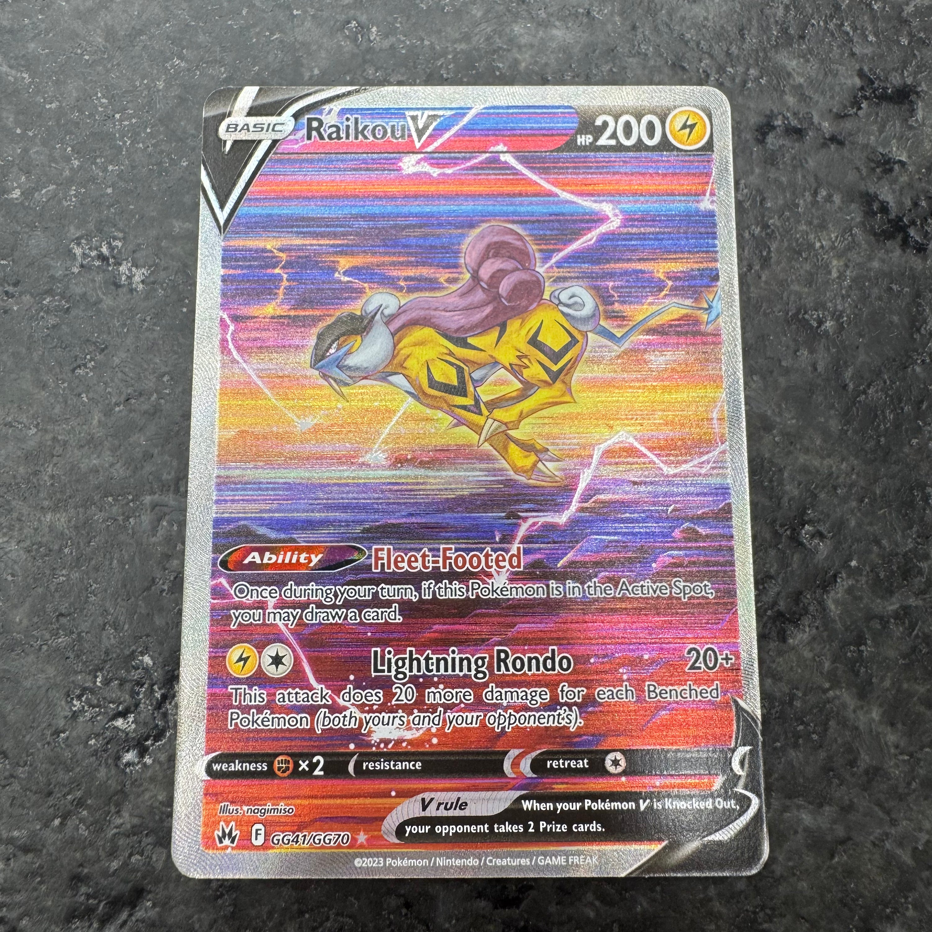 RAIKOU V ALT ART GG41/GG70 (NM)