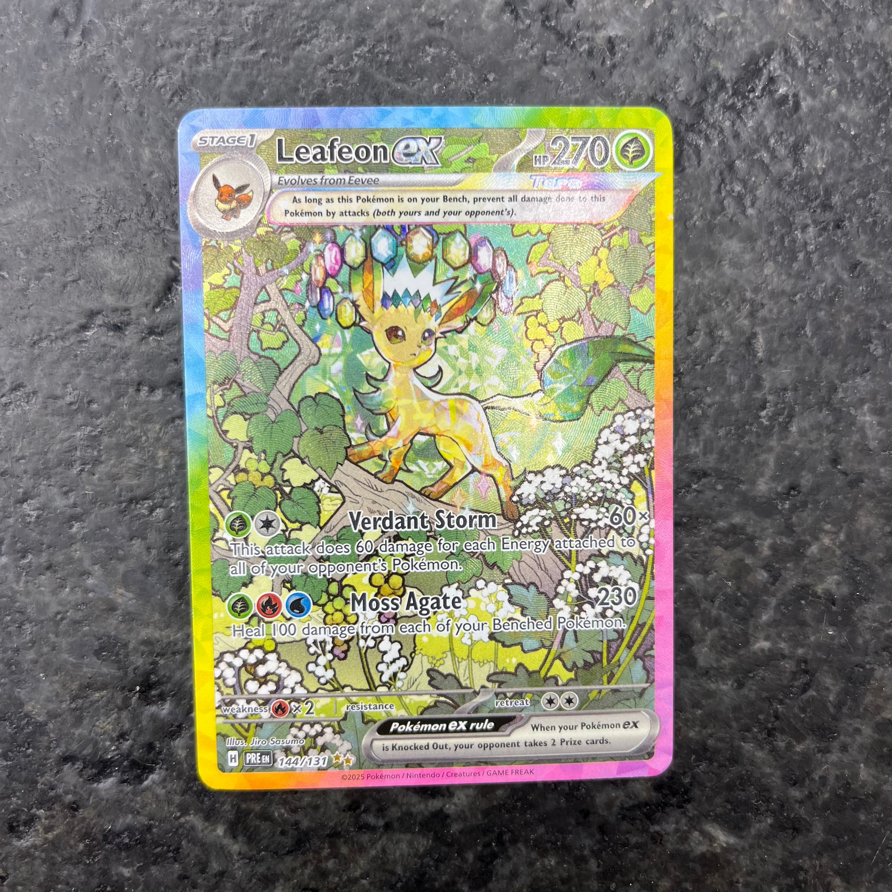 LEAFEON EX SIR 144/131 (NM)