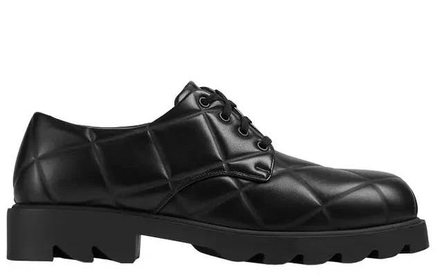 BOTTEGA VENETA QUILTED LEATHER DERBY