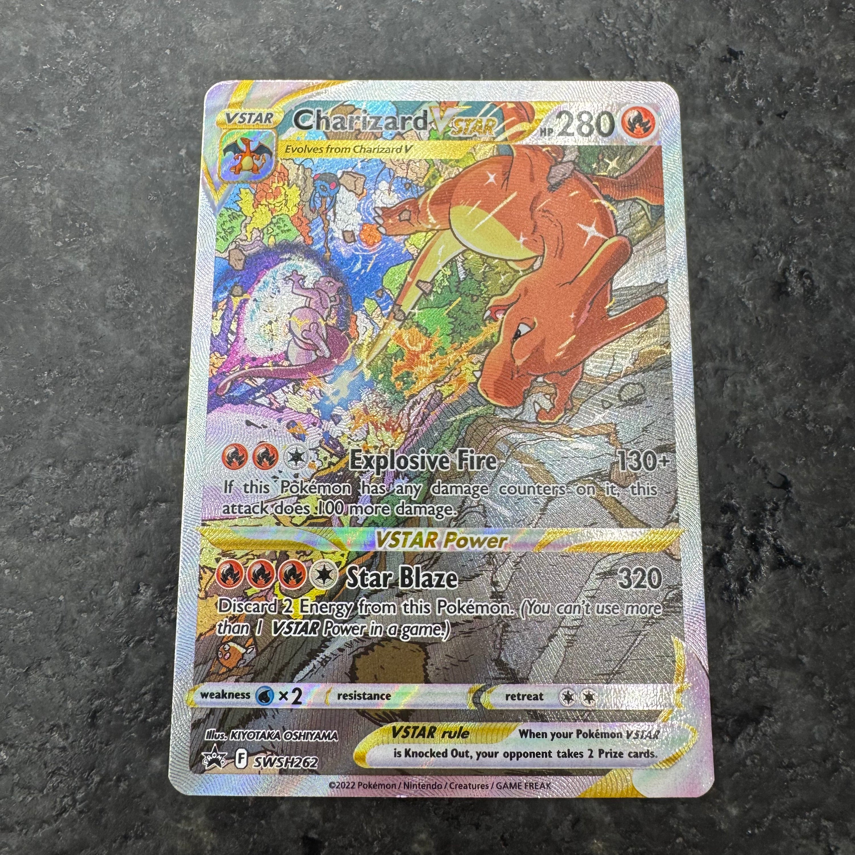 CHARIZARD VSTAR PROMO SWSH262 (NM)