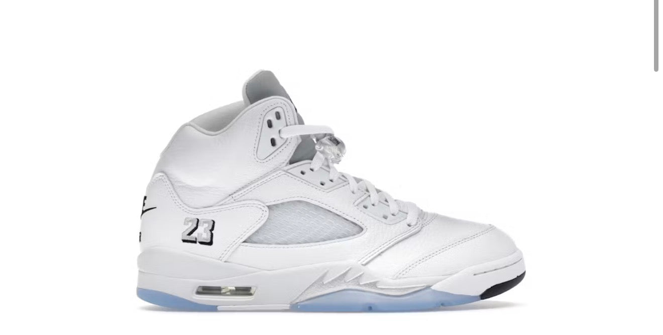 Jordan 5 Retro “White Metallic” (2026)