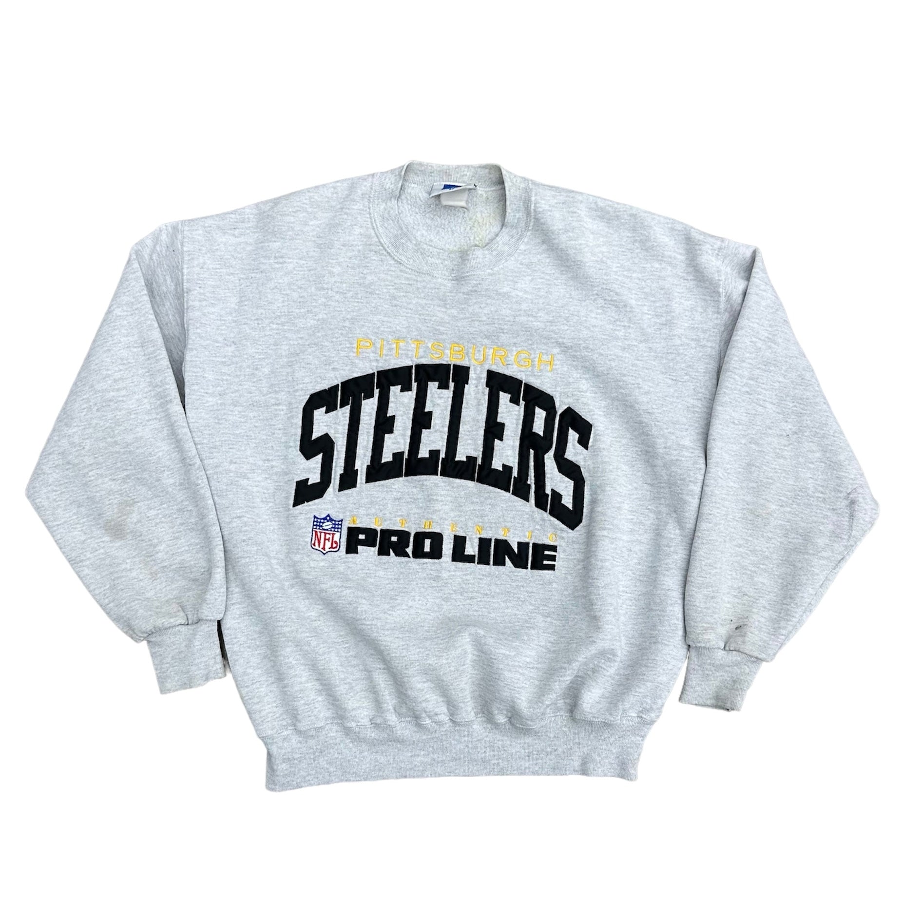 90’S RUSSEL PITTSBURGH STEELERS NFL PROLINE CREWNECK