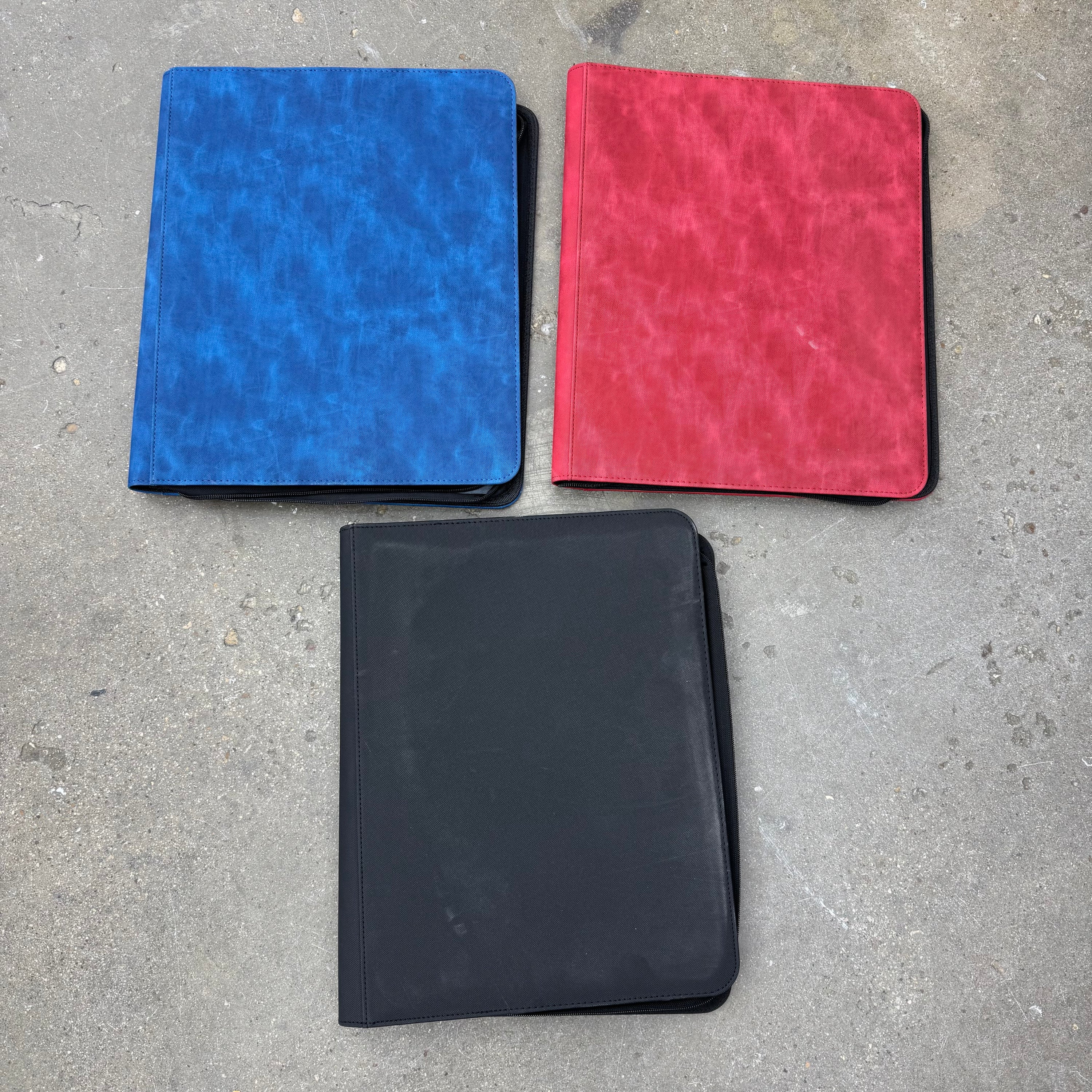LOT OF 3 BINDERS