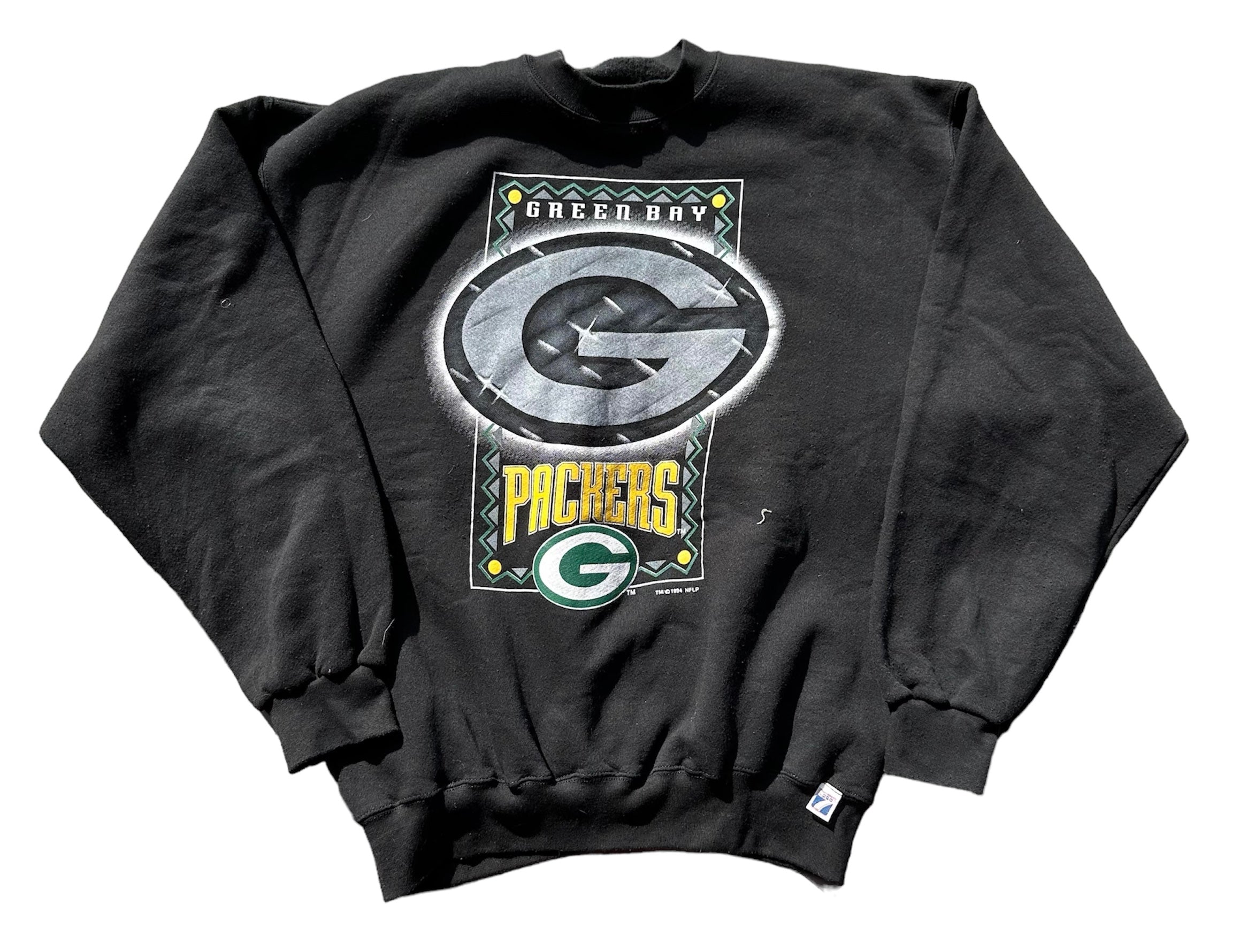 1994 LOGO 7 GREEN BAY PACKERS CREWNECK (LR)