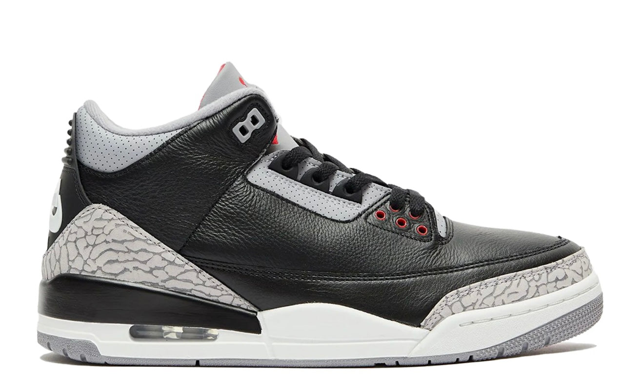 AIR JORDAN 3 “BLACK CEMENT REIMAGINED” (2024)