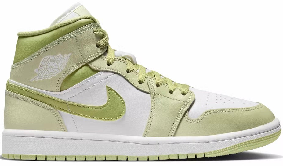 AIR JORDAN 1 MID “OLIVE AURA LAWN” (W)