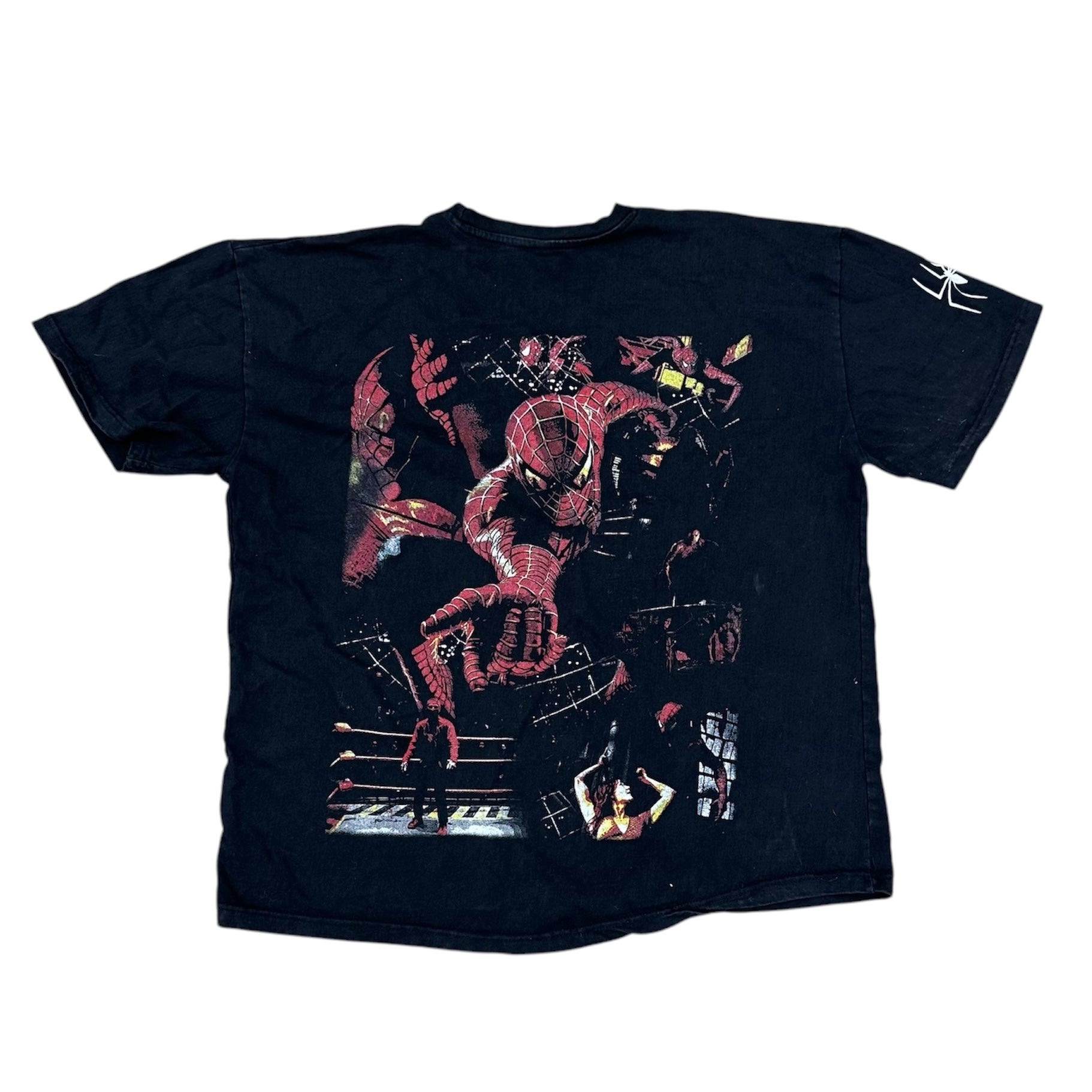 2000s SPIDER MAN AOP TEE