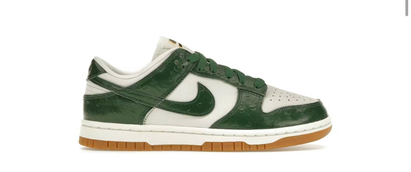 Nike Dunk Low LX “Gorge Green Ostrich”