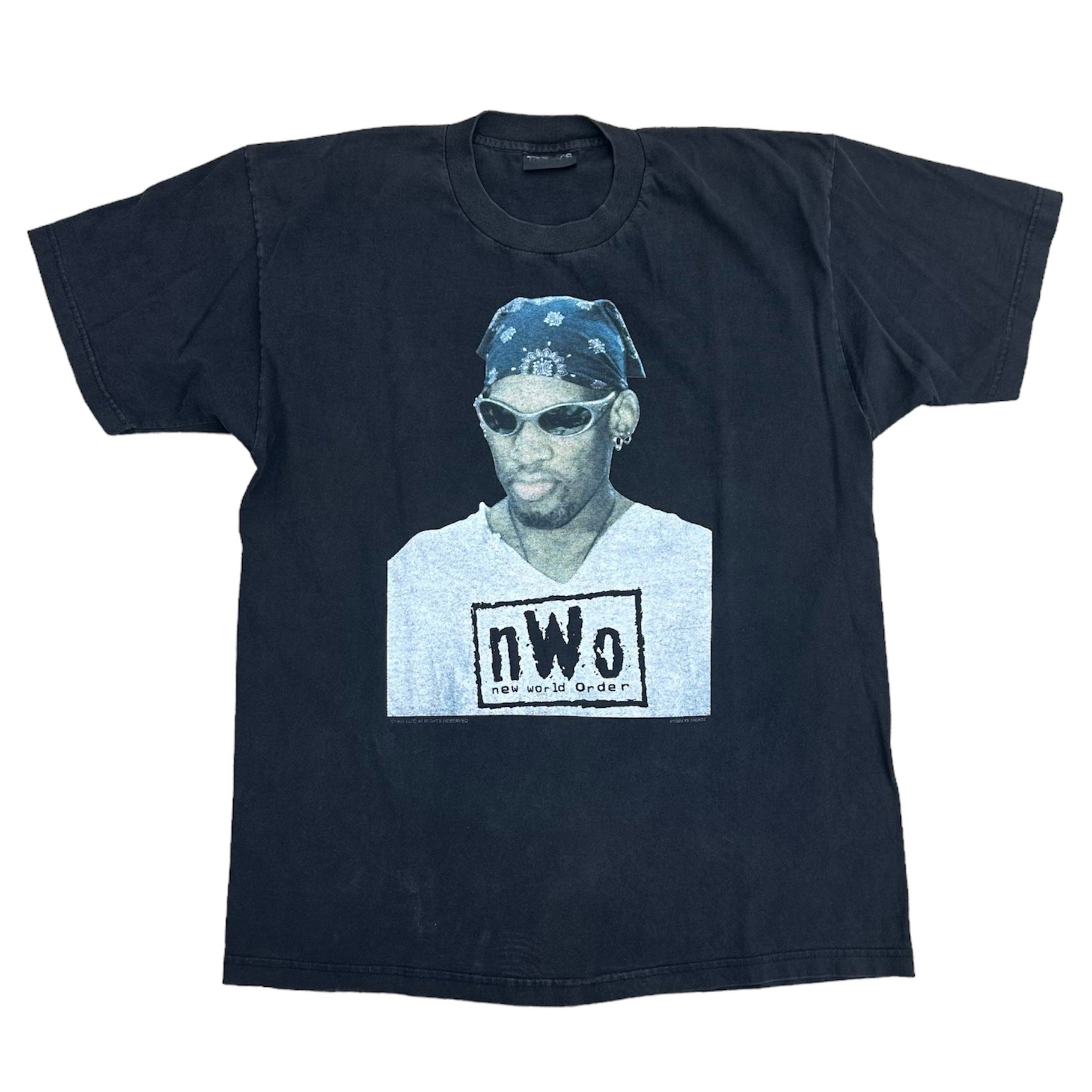 1997 DENNIS RODMAN NWO BANDANA TEE