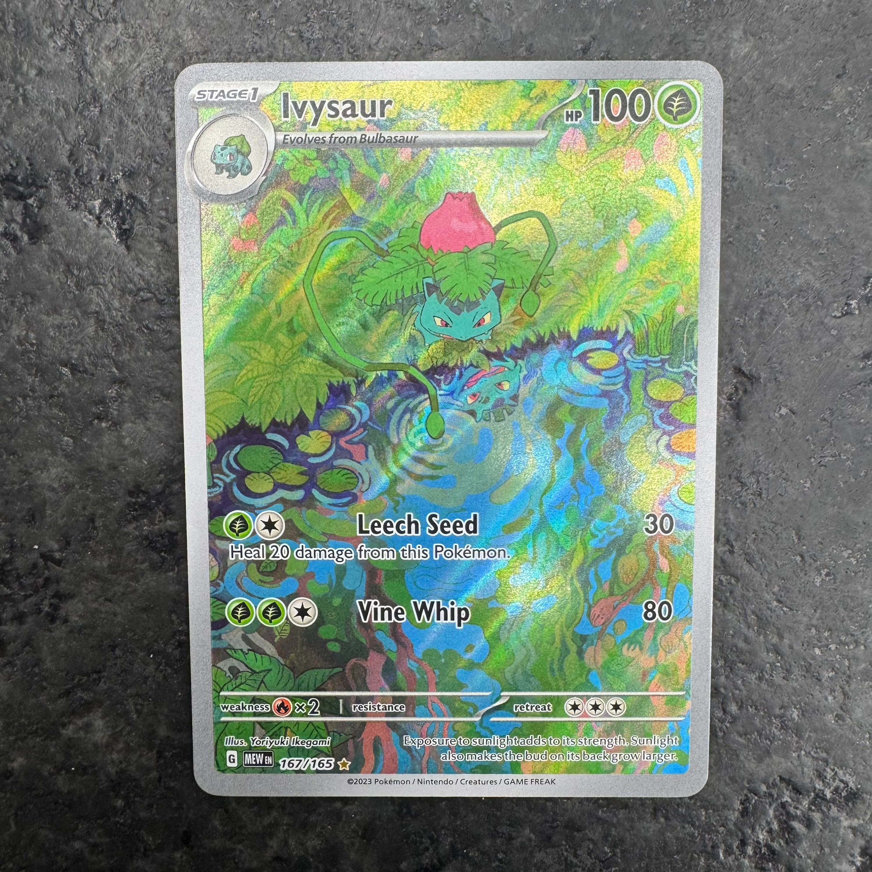 IVYSAUR 151 ALT ART 167/165 (NM)