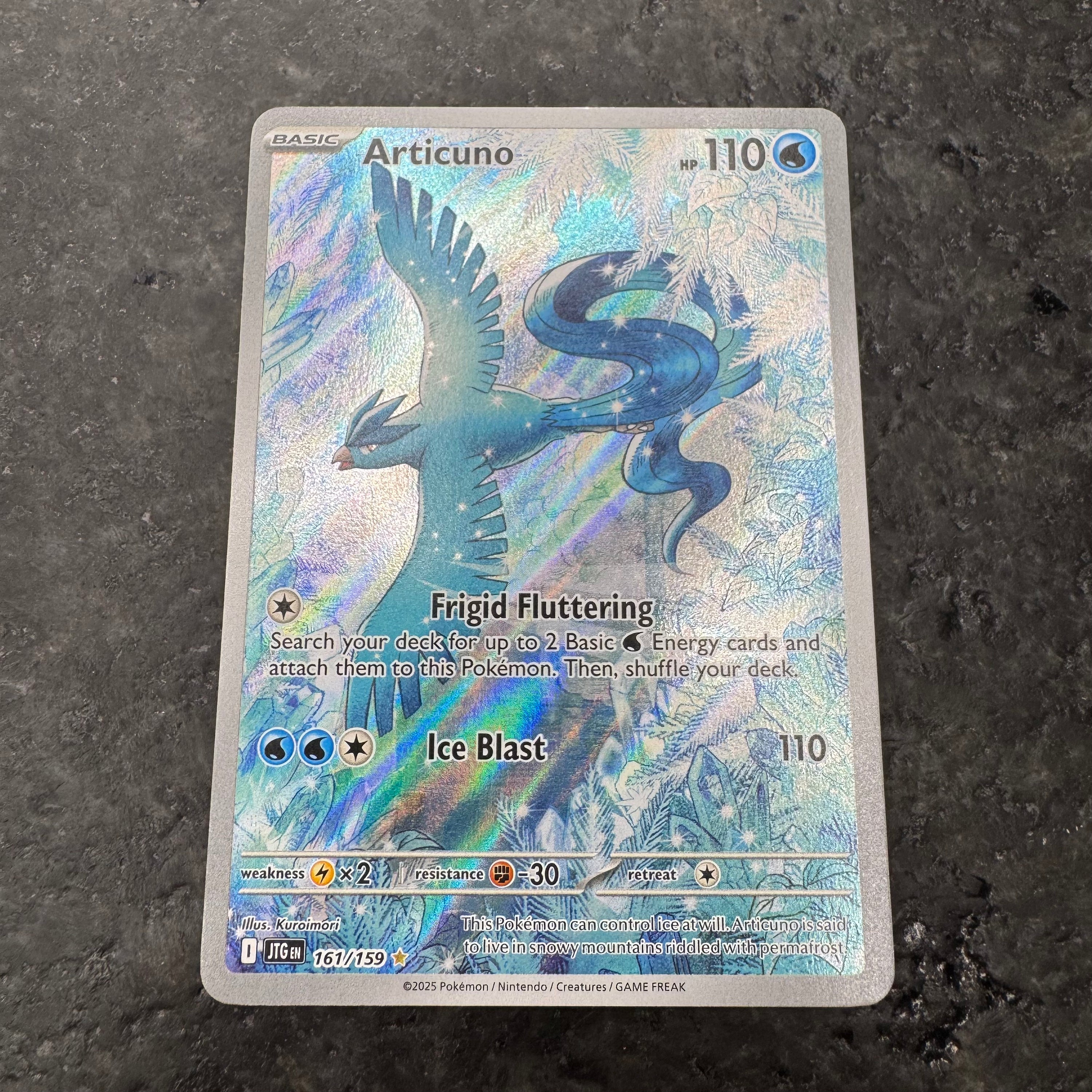 ARTICUNO FULL ART 161/159