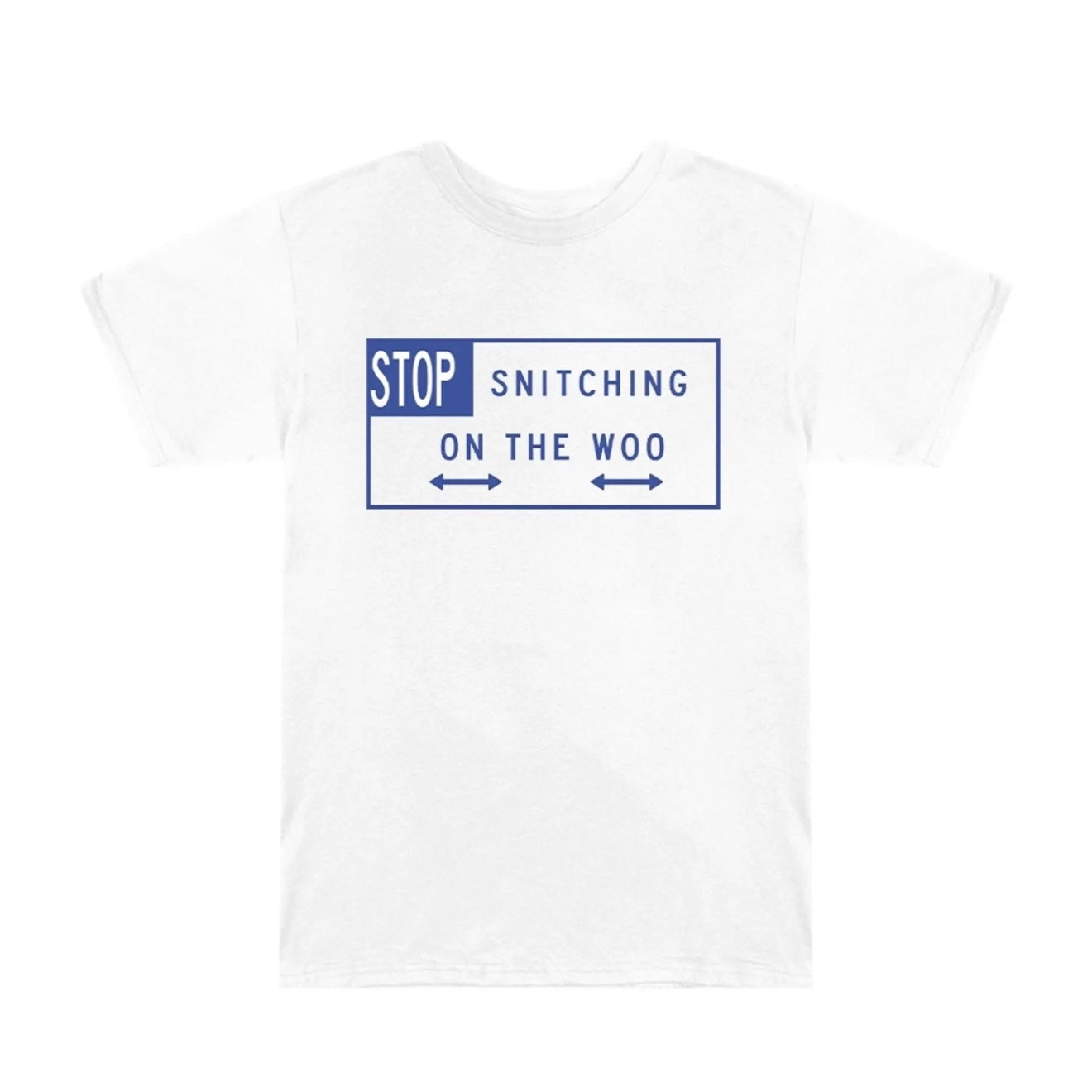 VLONE X POP SMOKE STOP SNITCHING TEE