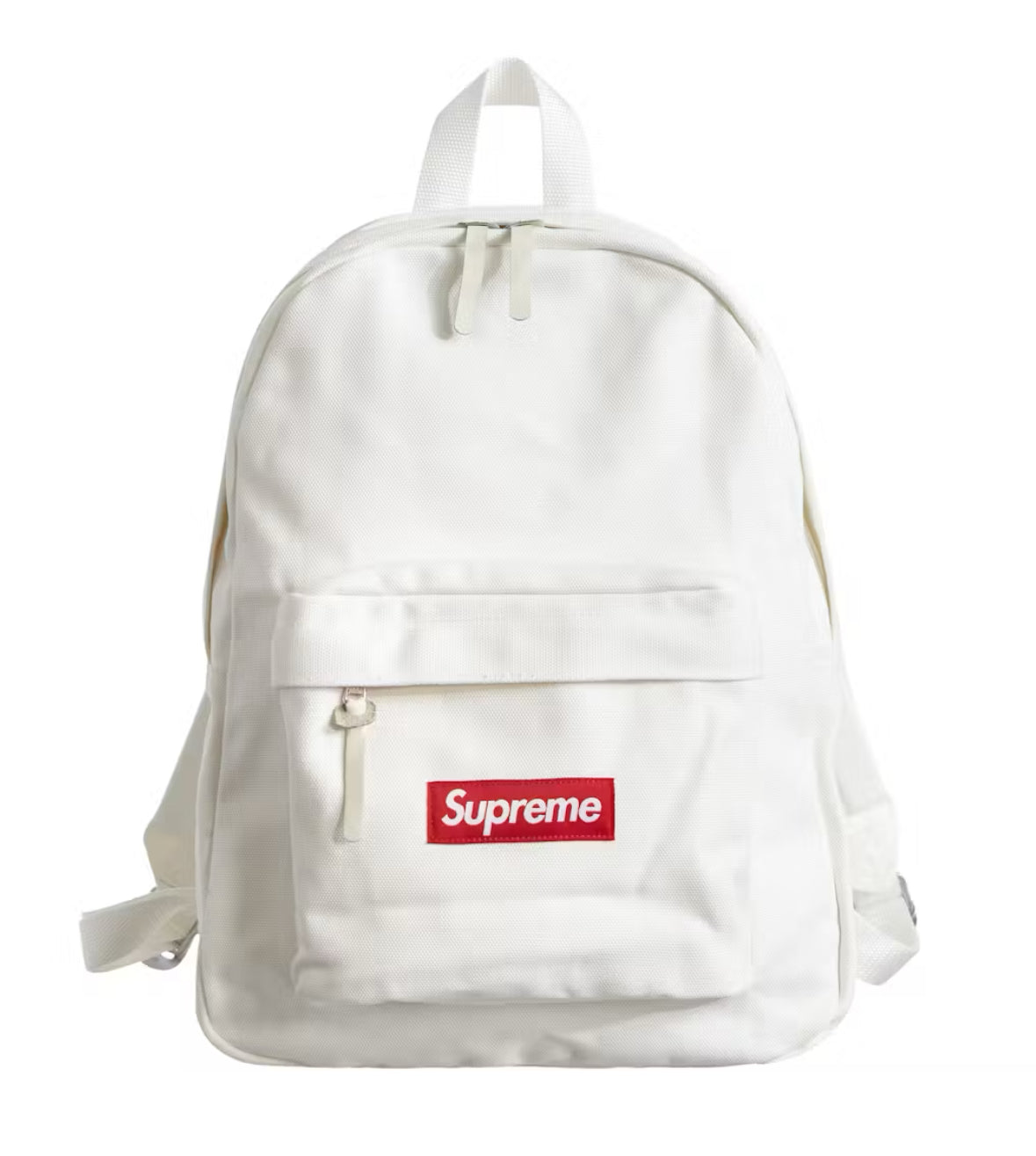 SUPREME CANVAS BACKPACK - WHITE