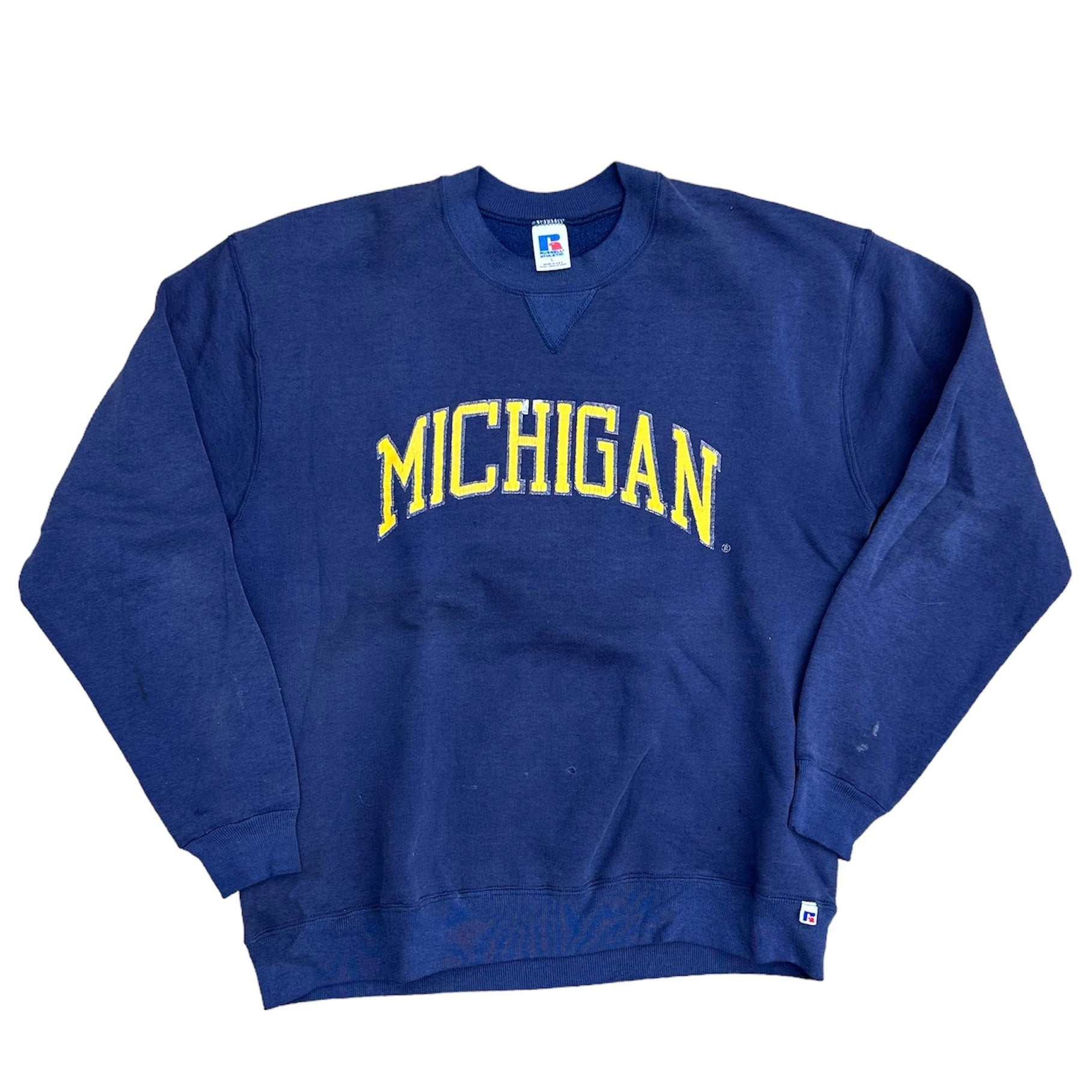 80’S UNIVERSITY OF MICHIGAN RUSSEL CREWNECK