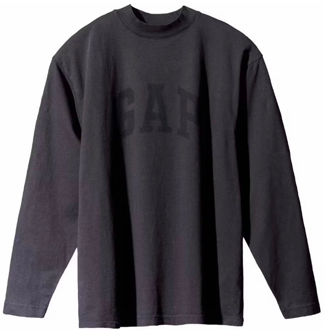 YEEZY GAP DOVE LONGSLEEVE TEE “BLACK”