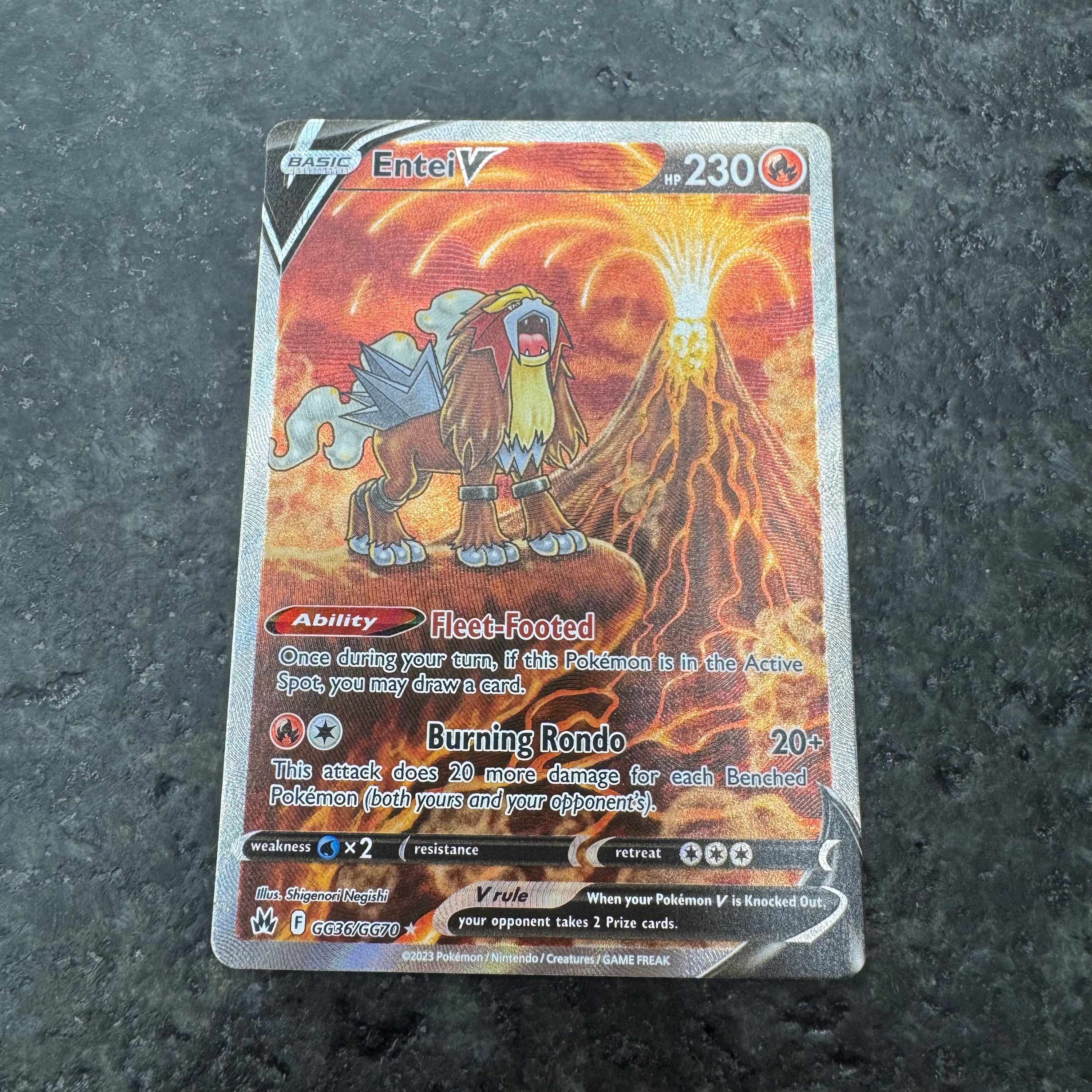 ENTEI V ALT ART GG36/GG70 (NM)
