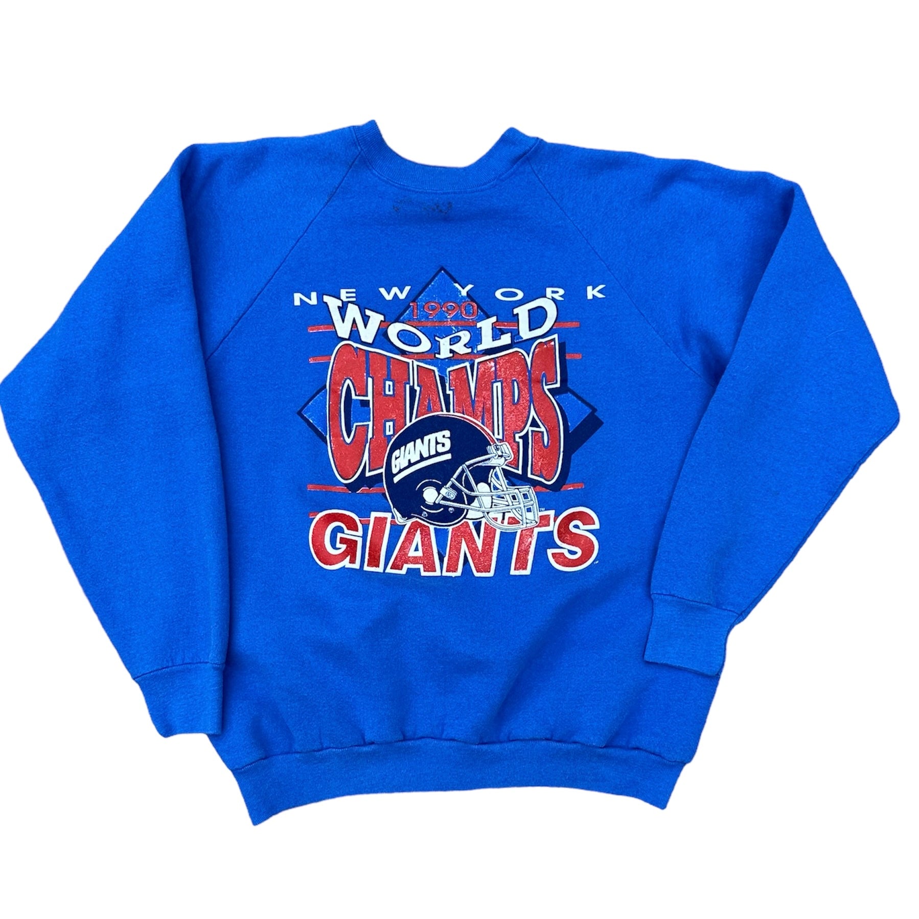 1990 NEW YORK GIANTS WORLD CHAMPS CREWNECK