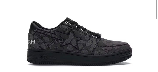 A Bathing Ape Bape Sta Low “Coach Black”