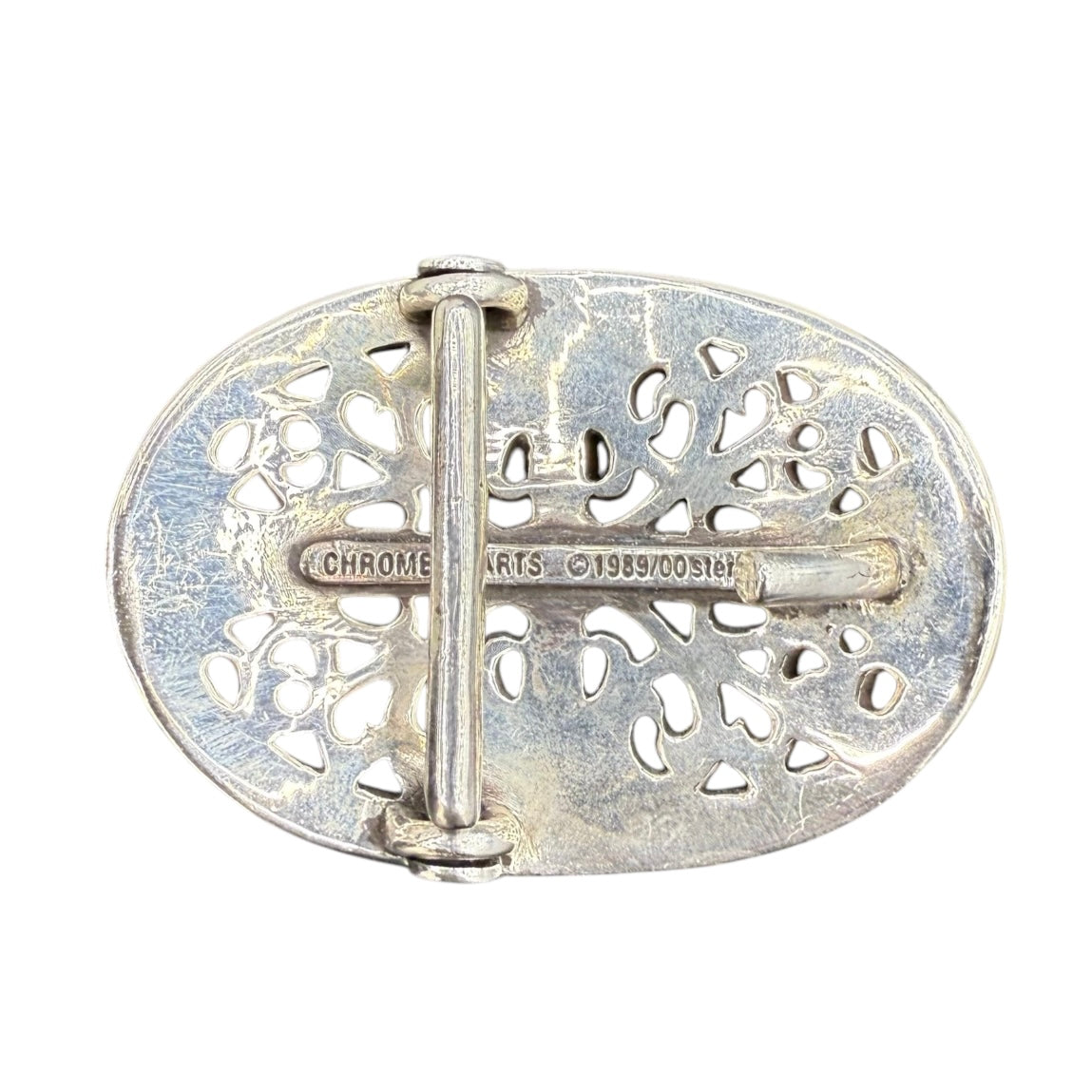 CHROME HEARTS 1 INCH OVAL BELT BUCKLE