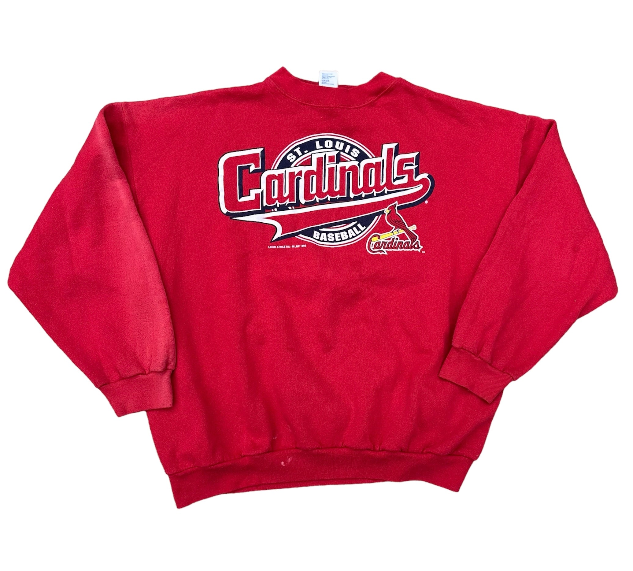 1999 ST. LOUIS CARDINALS BASEBALL CREWNECK (LR)