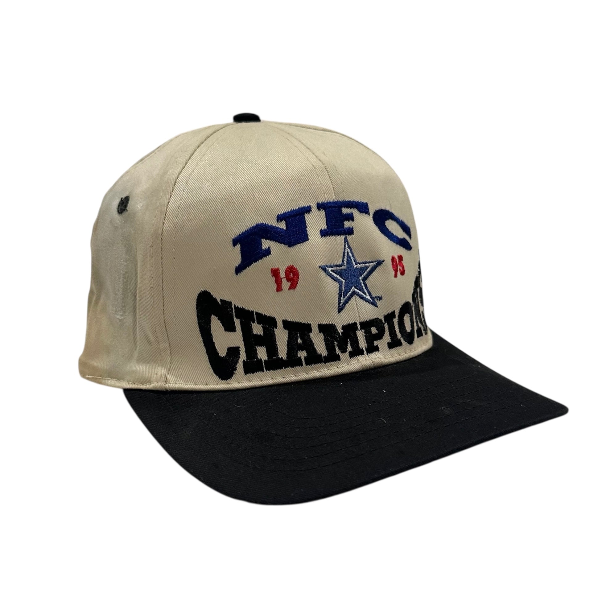 1995 DALLAS COWBOYS NFC CHAMPS SNAPBACK (LR)