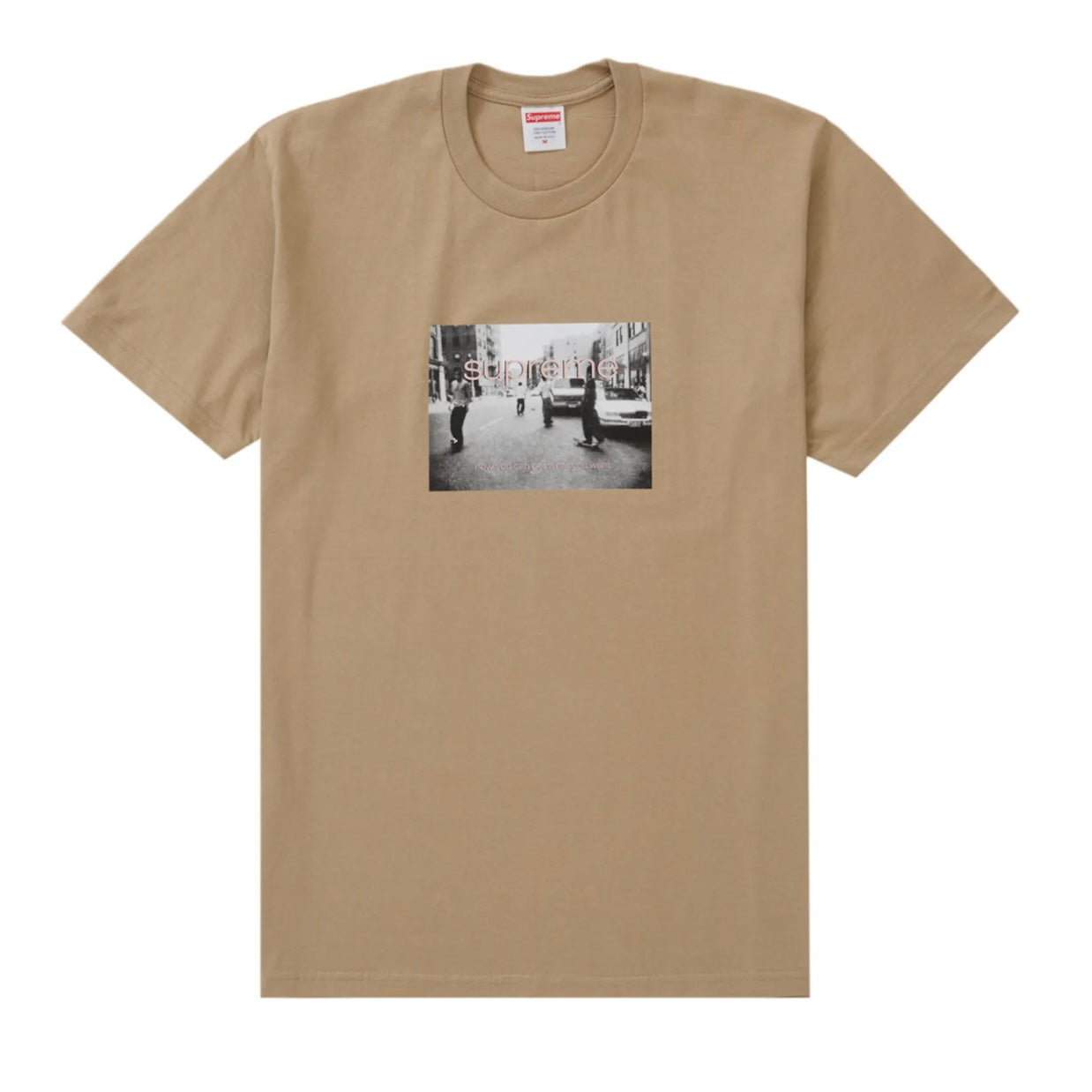 SUPREME CREW 96 TEE - KHAKI