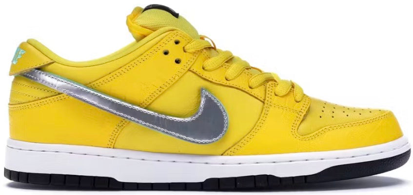 NIKE SB DUNK LOW X DIAMOND SUPPLY CO “CANARY DIAMOND” (FRIENDS AND FAMILY)