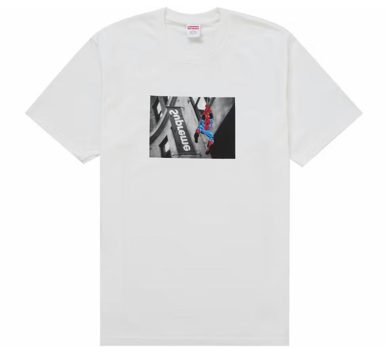 SUPREME “SPIDER MAN” TEE WHITE