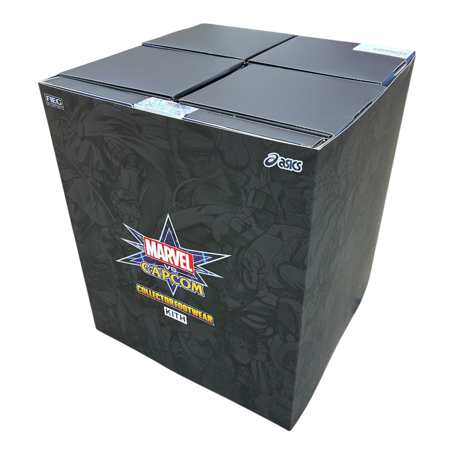 ASICS GEL-NIMBUS 10.1 “KITH MARVEL VS CAPCOM IRON MAN VS MEGA MAN SEALED BOX” (SEALED COMIC INCLUDED)