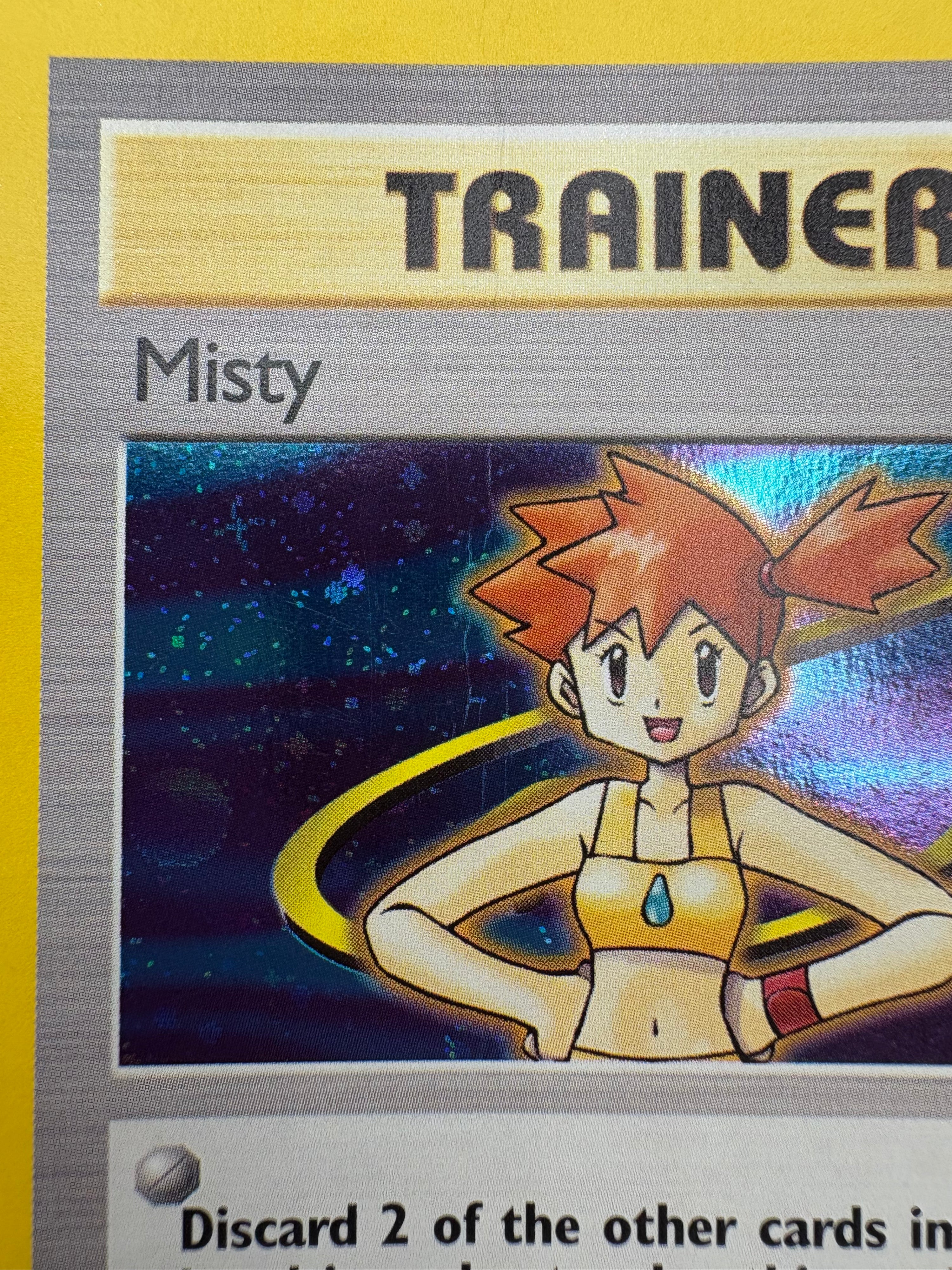 MISTY GYM HEROES HOLO 18/132 (NM/DMG)