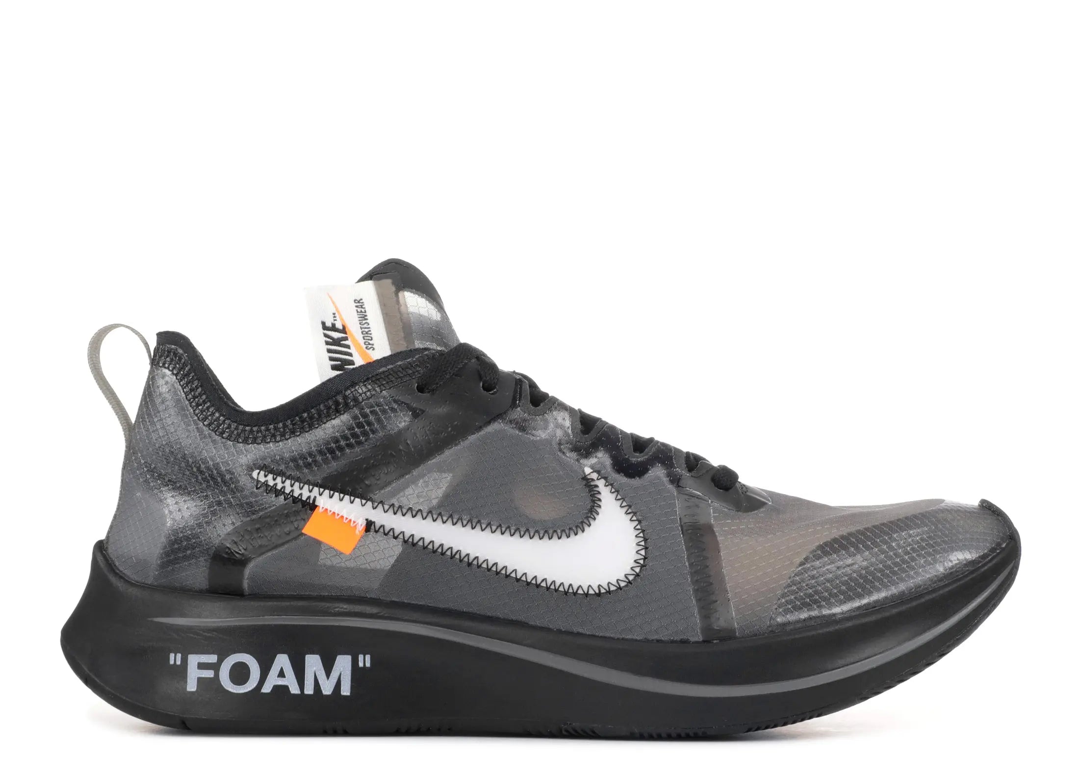 NIKE ZOOM FLY X OFF-WHITE “BLACK”