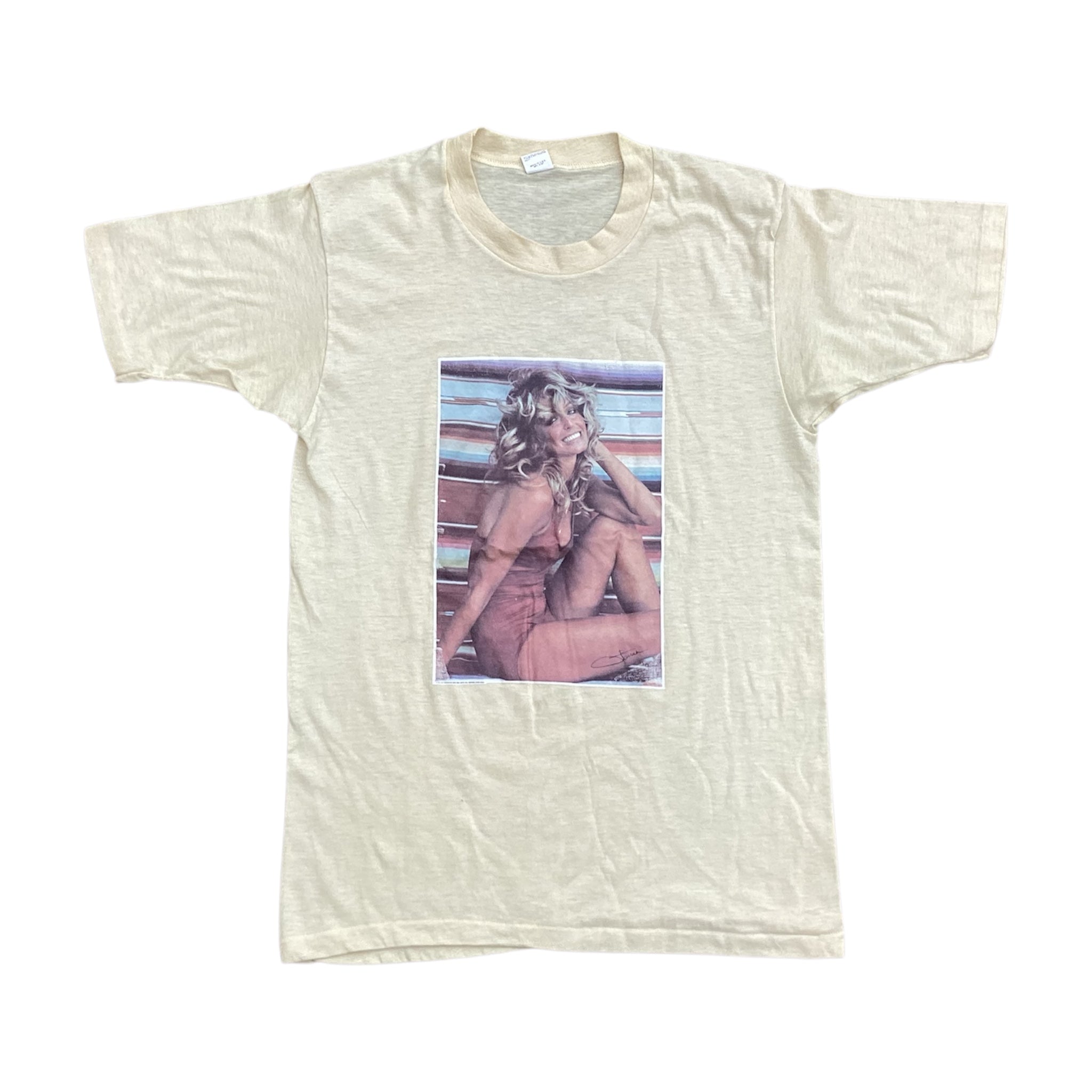 1976 FARRAH FAUCET PROMO TEE